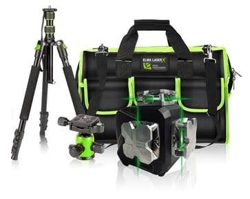 Elma Instruments Laser X360-3 Kit Line Laser Set With Tripod And Bag - Instrumente