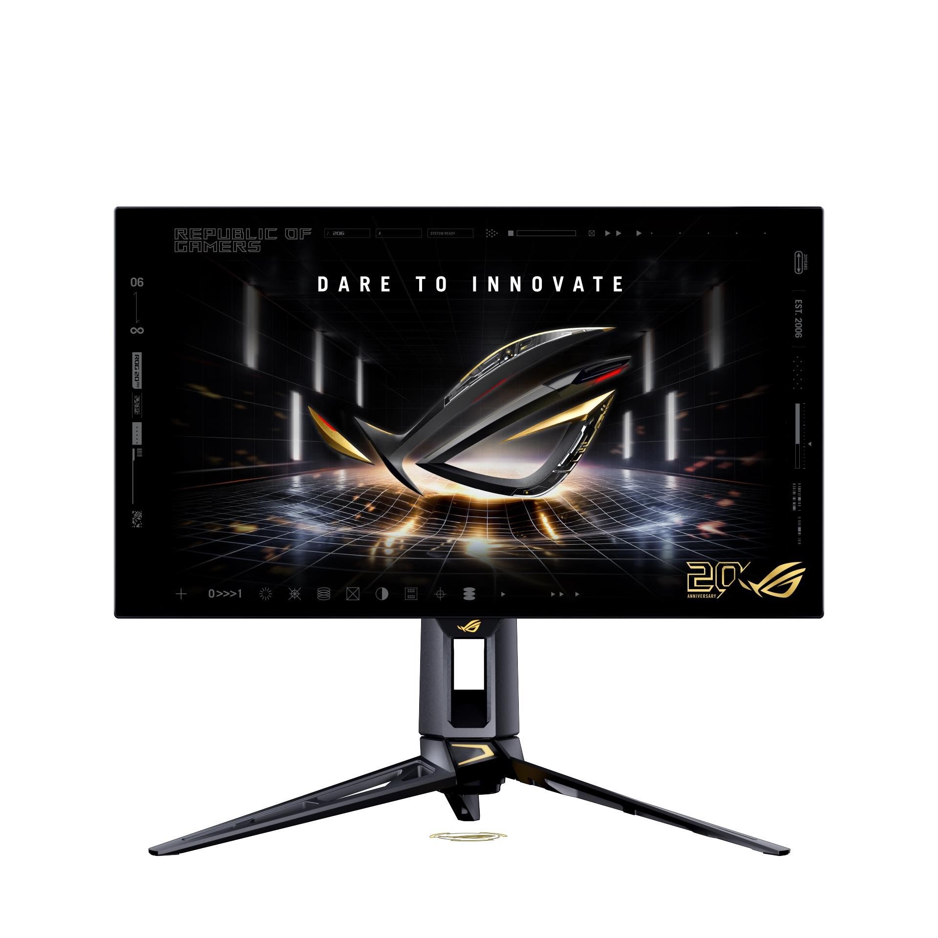 26.5" Asus Rog Swift Oled Pg27aqwp-g Edition 20 - 2560x1440 (Qhd) - 540hz - Oled - Bildschirm Black 90lm0cf0-b02971
