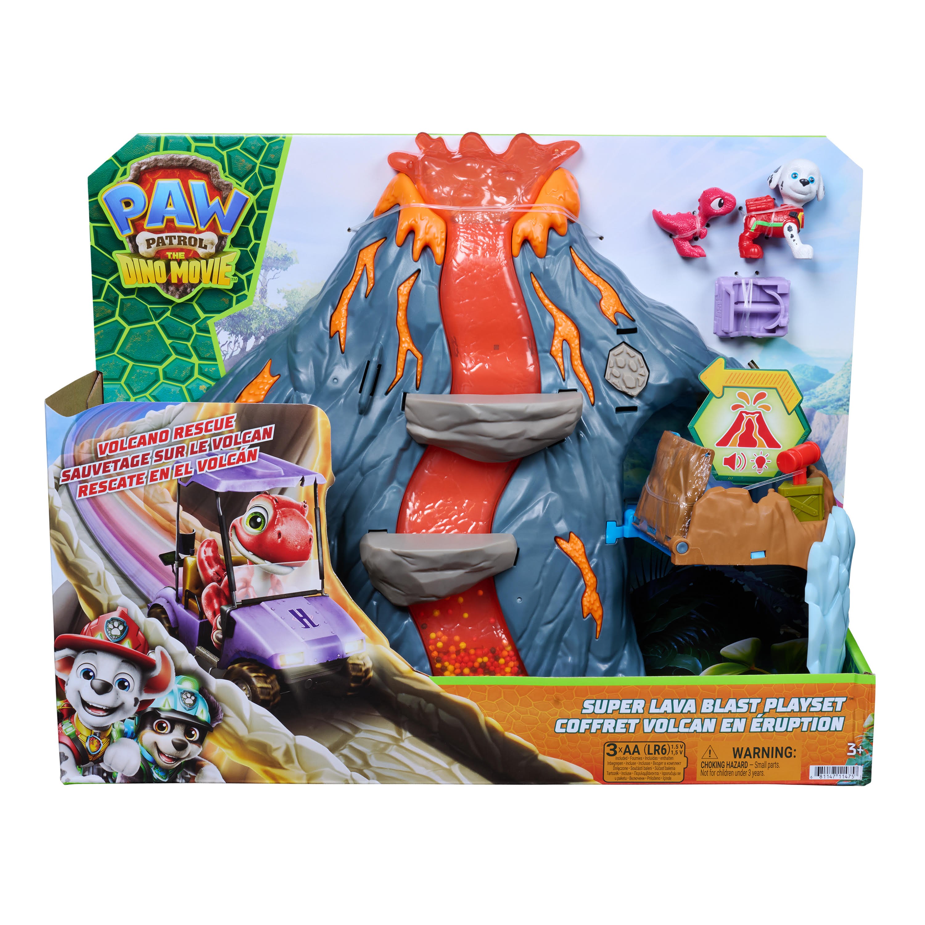 Paw Patrol The Dino Movie Super Lava Blast Playset - Spielsets 97301 / 6076336