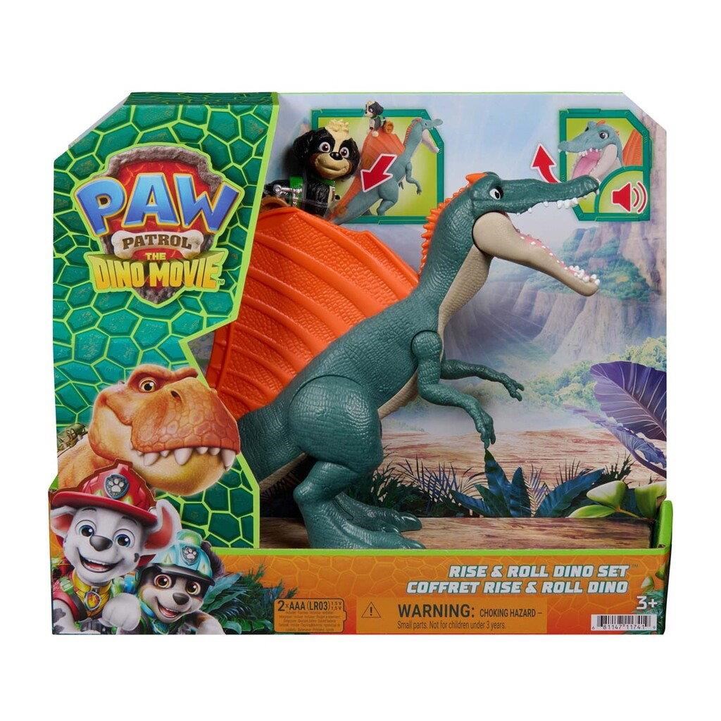 Paw Patrol The Dino Movie Rise & Roll Dino Set - Figuren 97296 / 6076188