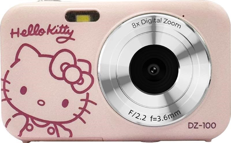 Yashica x Hello Kitty Digital Camera Dz-100 - Pink - Digital Kameras Yas-dz10hkp-pn