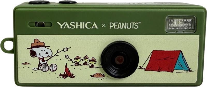 Yashica Funtastic Keychain Camera - Snoopy's Summit - Digital Kameras Green Yas-fasmnc-p1