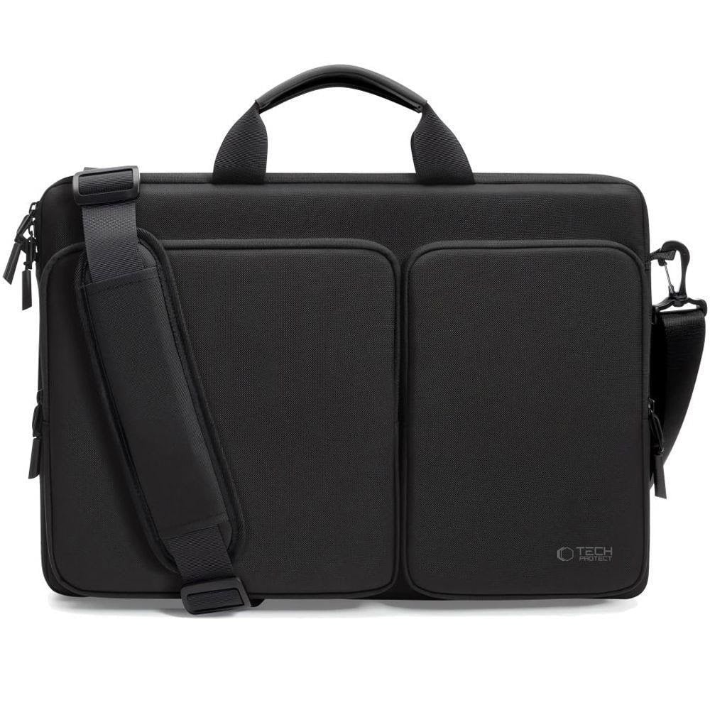 Tech-protect Defender Laptop Bag 17" - Black - Taschen