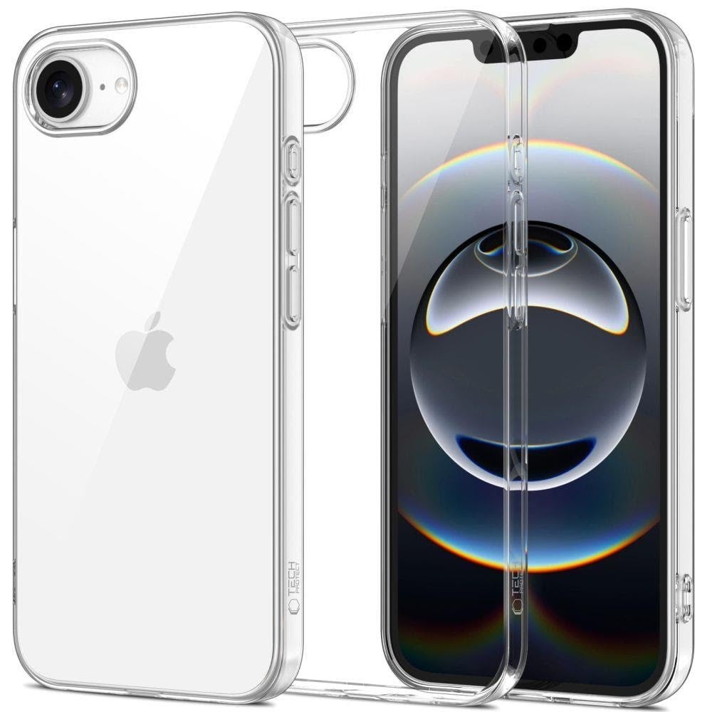 Tech-protect Flexair Case For Iphone 16e / 17e - Transparent - Handys Cover Cases
