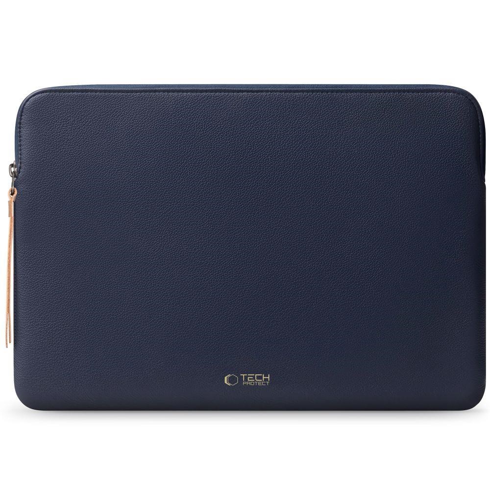 Tech-protect Fleece Laptop Bag 15-16 - Navy Blue - Taschen Marineblau 5906302362868
