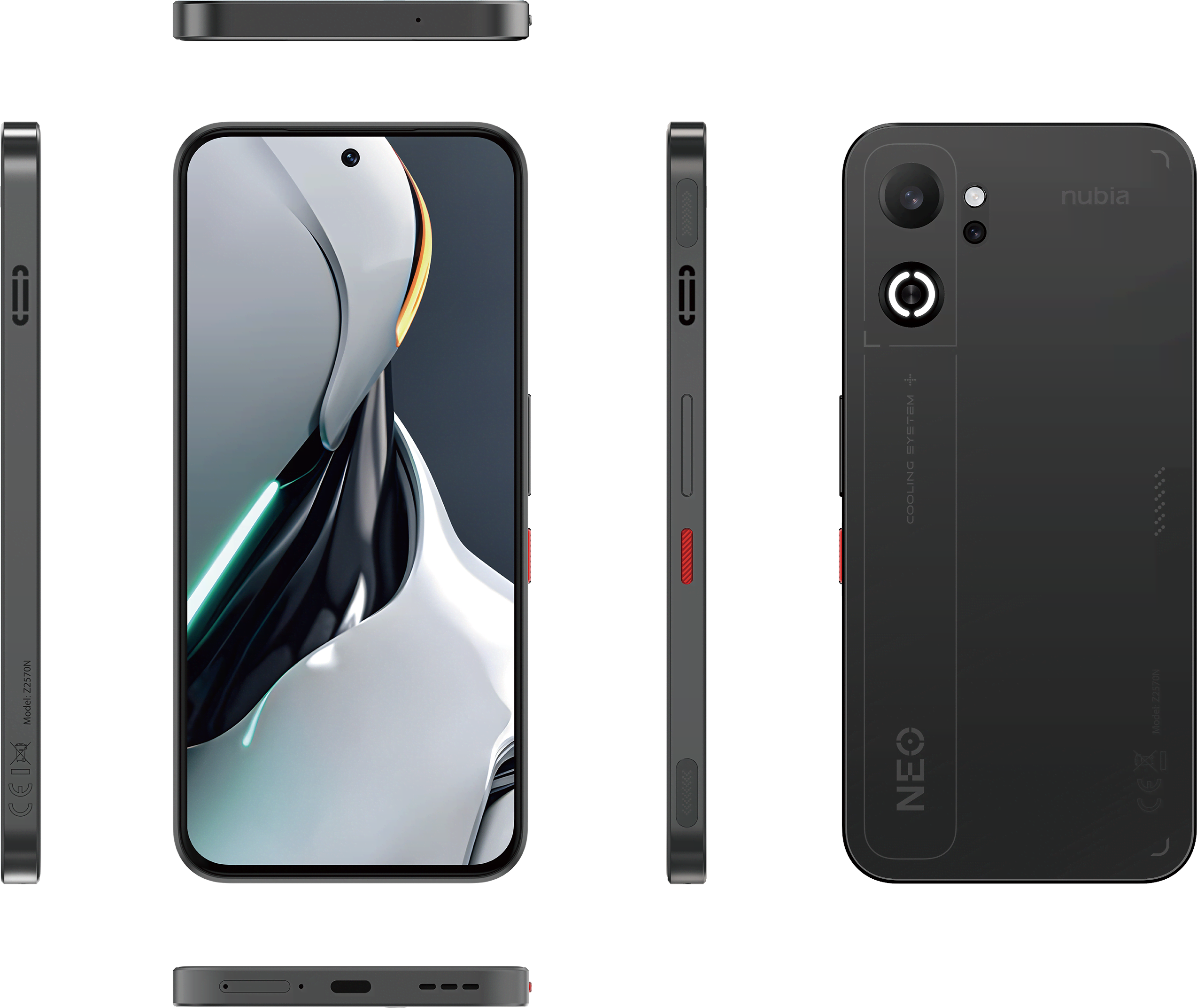 Nubia Neo 5 GT 256gb/8gb - Phantom Black - Handys Smartphones