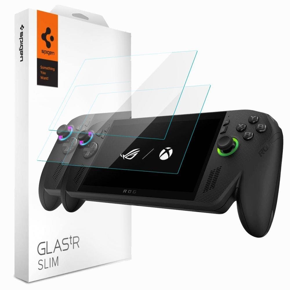 Spigen Glas.tR Slim Tempered Glass 2-pack For Rog Xbox Ally X (2024/2025) / Rog Xbox Ally (2025) / Rog Ally (2023) / Msi Claw 7 AI+ - Miscellaneous 