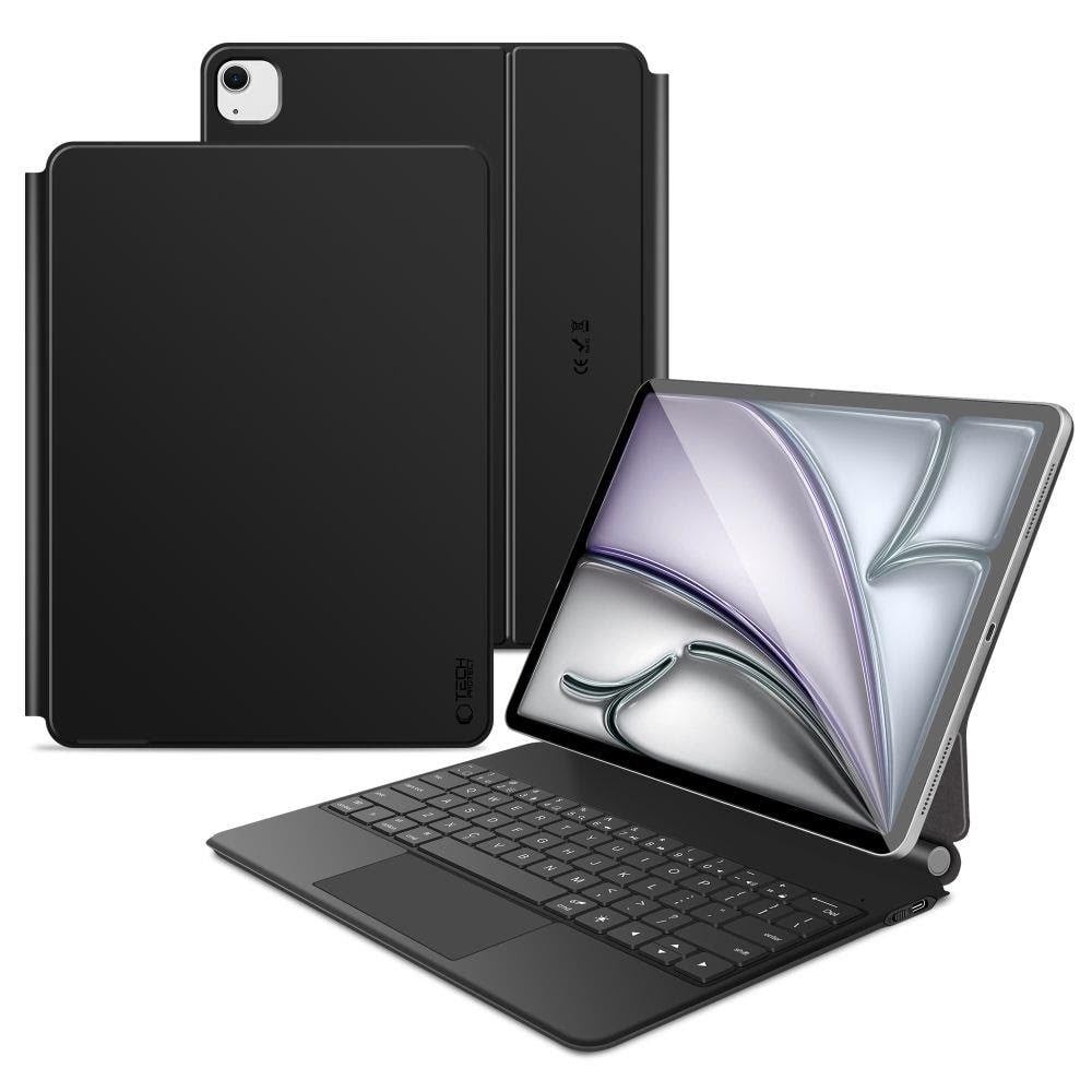 Tech-protect Smartcase Magnetic Keyboard Case For Ipad Pro 12.9" (2020 /2021/2022) / 13" (2024/2025/2026) - Black (US International) - Tablets Cover 