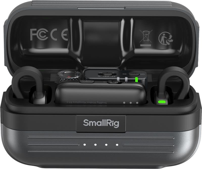 Smallrig 6526 S70 Wireless Microphone With Multi-device Compatibility Black - Kameras Und Objektivzubehoer