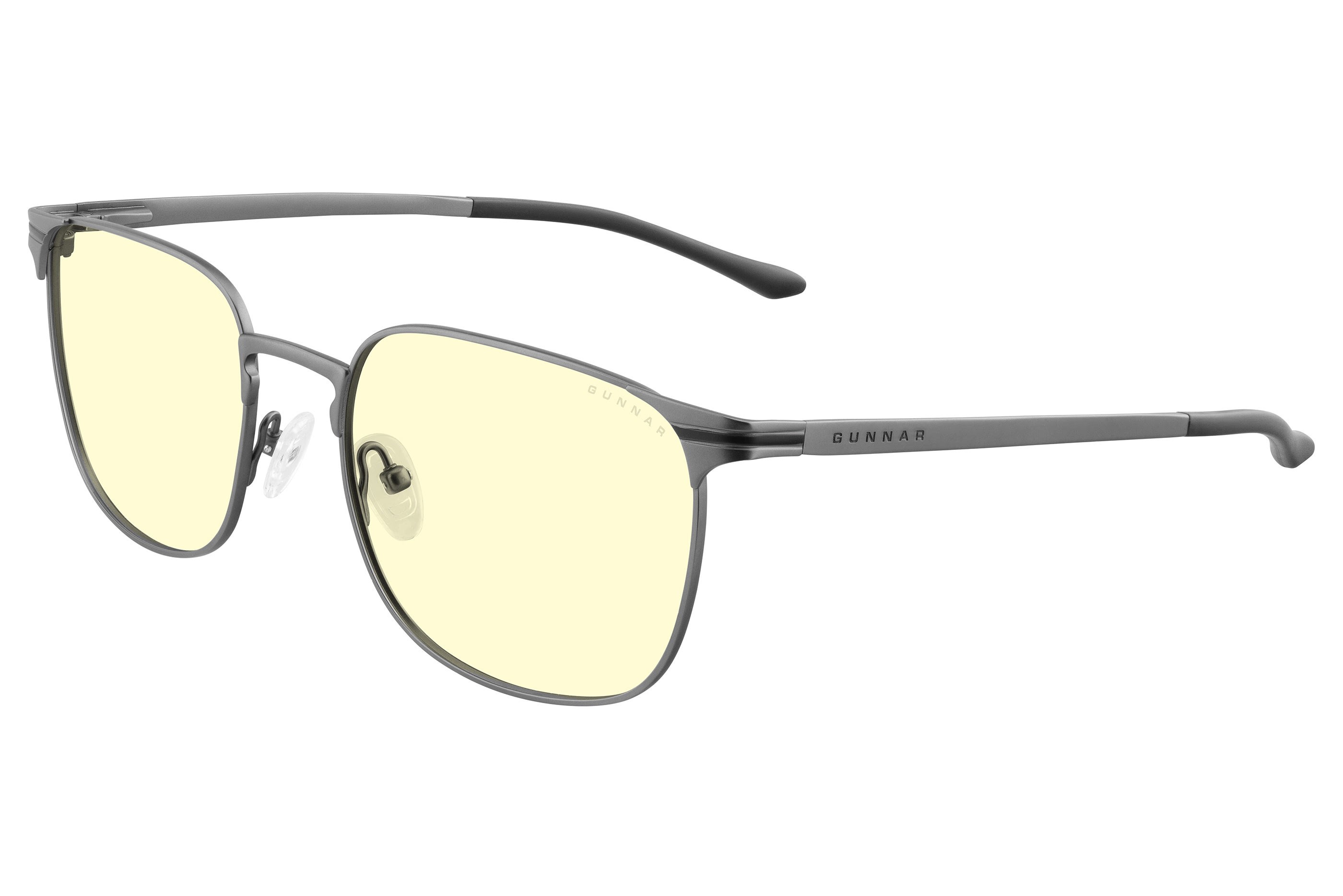 Gunnar Monterey - Matte Gunmetal - Amber - Gaming Brille