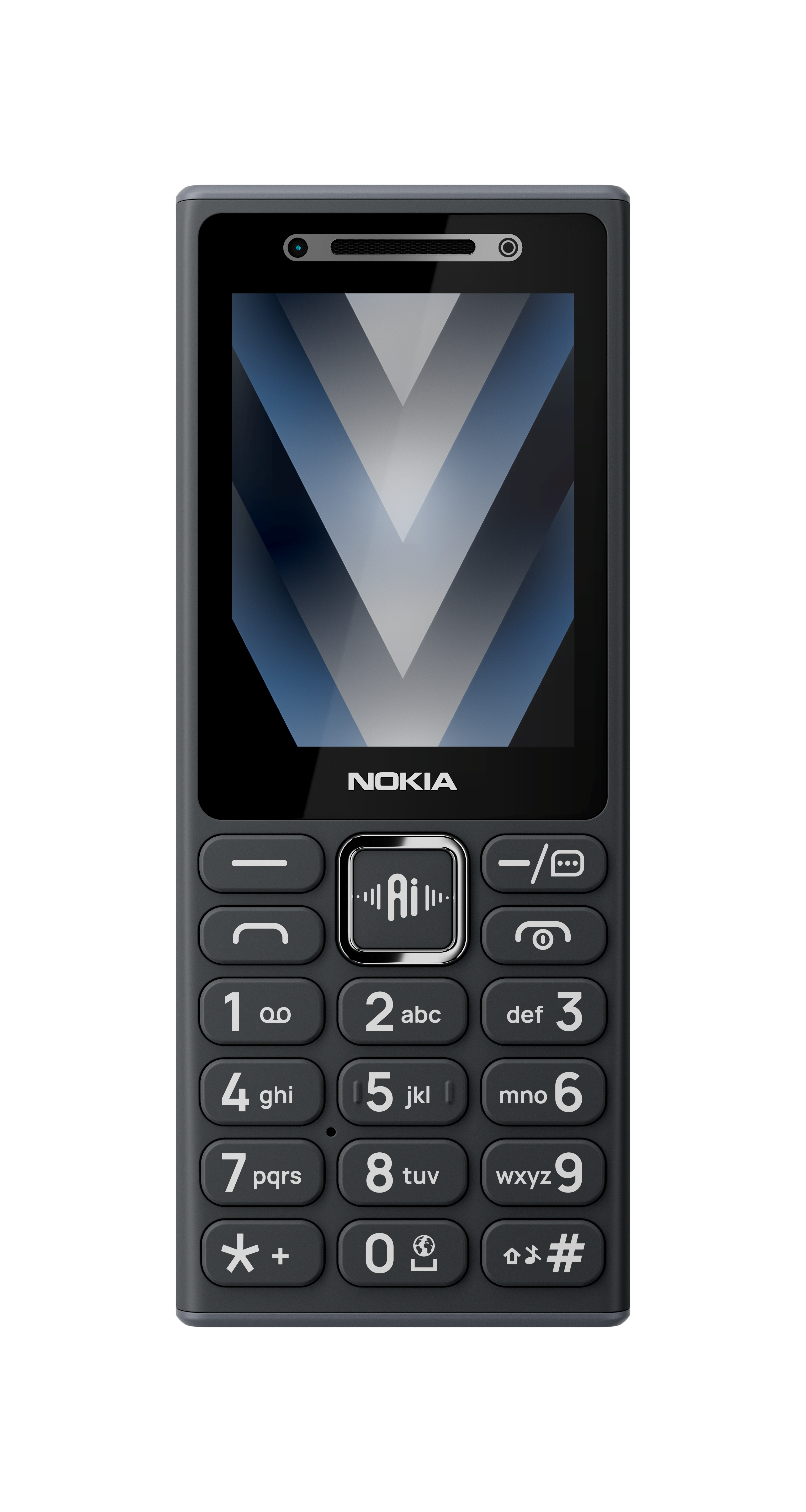 Nokia 200 4G - Black - Handys Smartphones Schwarz 1gf043fpa1l03