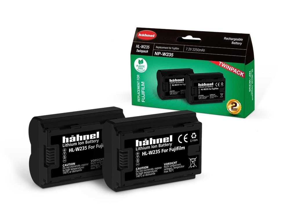 Hähnel Battery Fujifilm Hl-w235 / Np-w235 Twin Pack - Batterien Und Batteriegriffe 1000 161.1