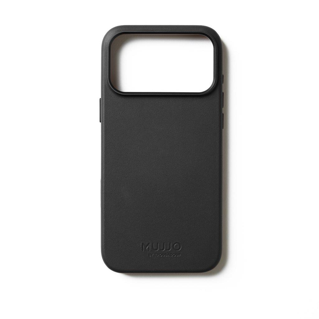 Mujjo Leather Case For Iphone 17 Pro Max - Black - Handys Cover Cases Mujjo-cl-063-bk