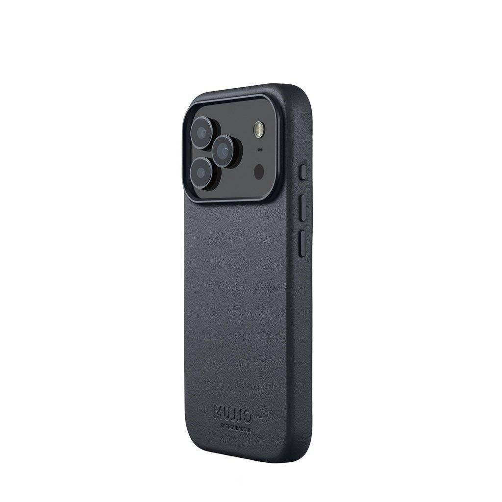 Mujjo Leather Case For Iphone 17 Pro - Basalt - Handys Cover Cases