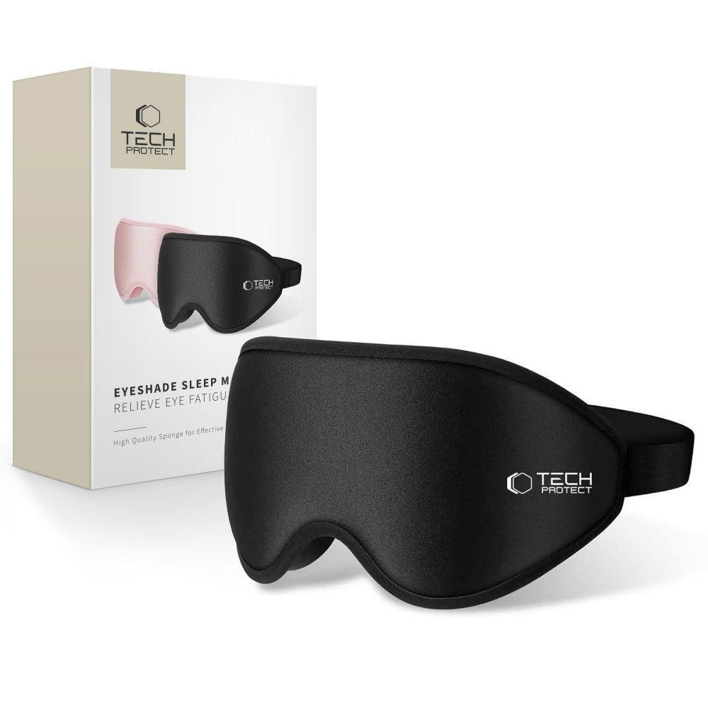 Tech-protect Eyeshade Sleep Mask - Black - Koerper Und Gesundheit