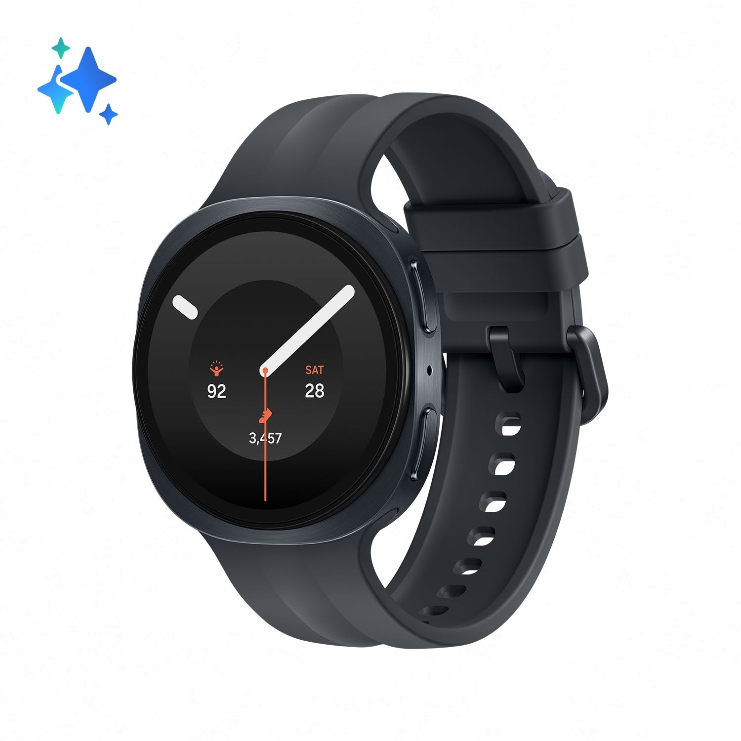 Samsung Galaxy Watch9 40mm - Graphite - Smartwatches Pulsuhren Sportuhren Schrittzaehler