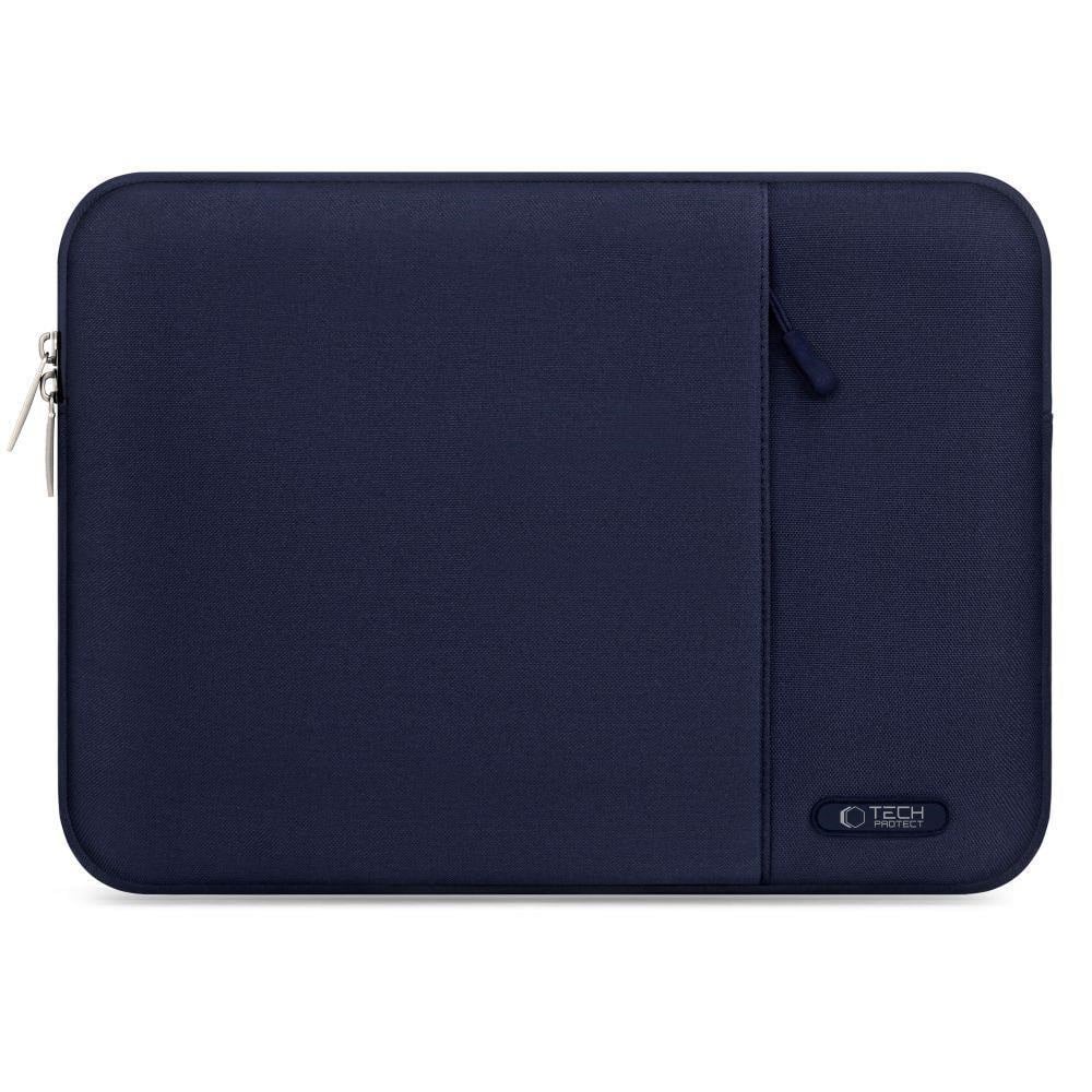 Tech-protect Sleevy Laptop 13-14 Case - Navy Blue - Taschen