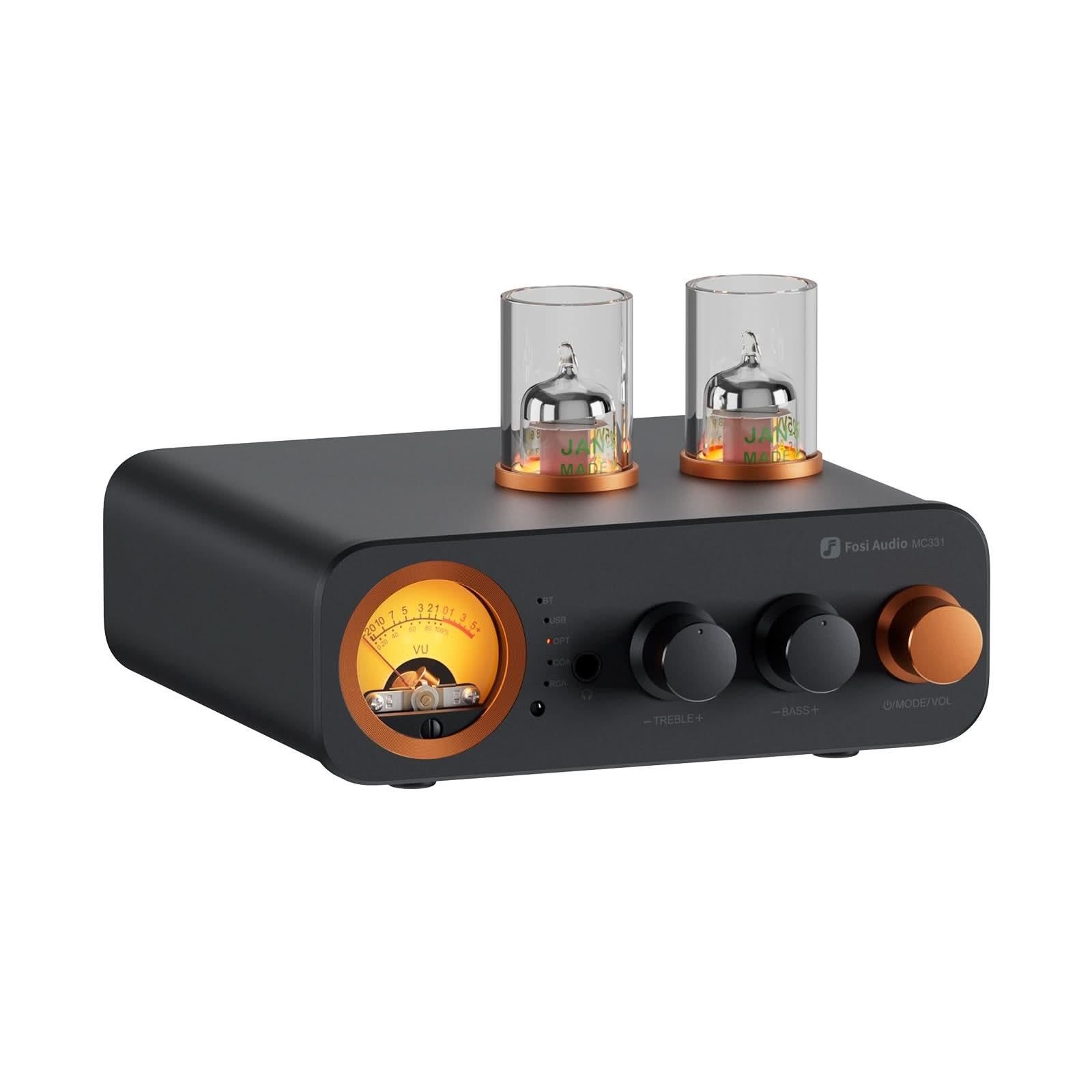 Fosi Audio Mc331 Tube Integrated Amplifier Bluetooth Dac - Verstaerker