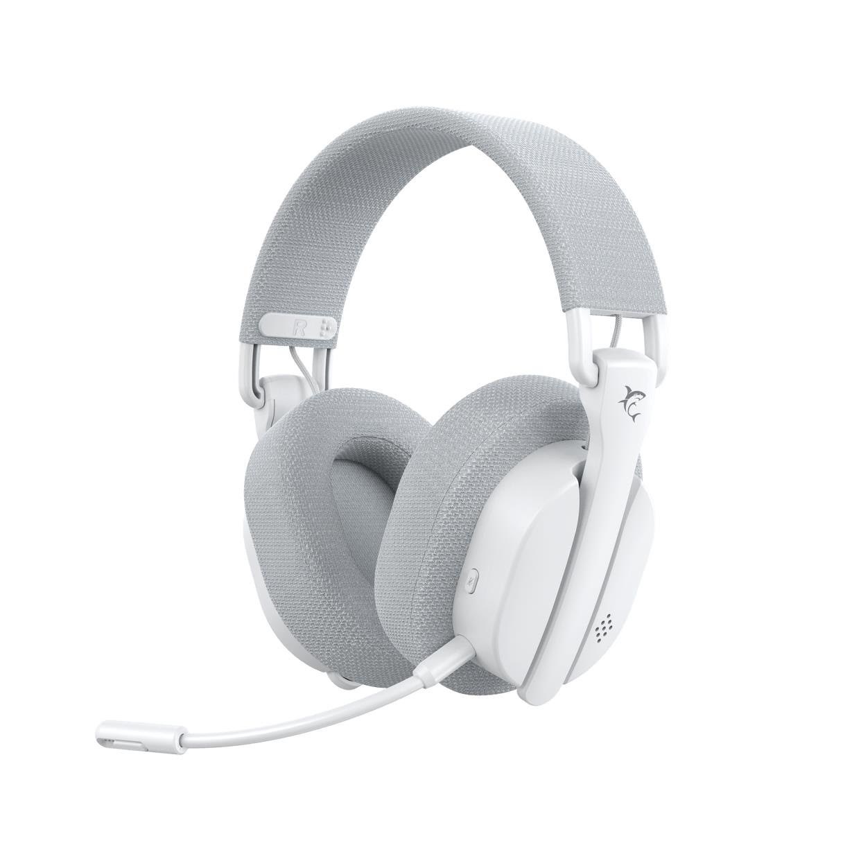 Kopfhörer - White Shark Firecrest (White) - Kopfhoerer/headsets Weiß Firecrest-w