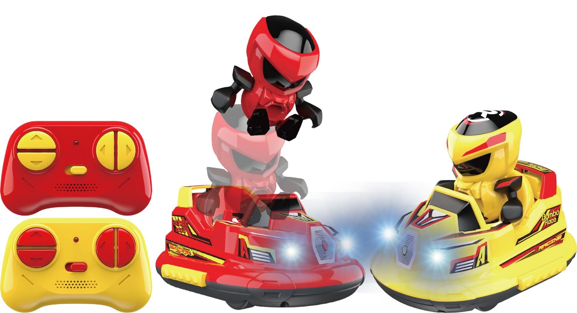 Junior Driver Bumper Car Twin Pack Red And Yellow - Ferngesteuert