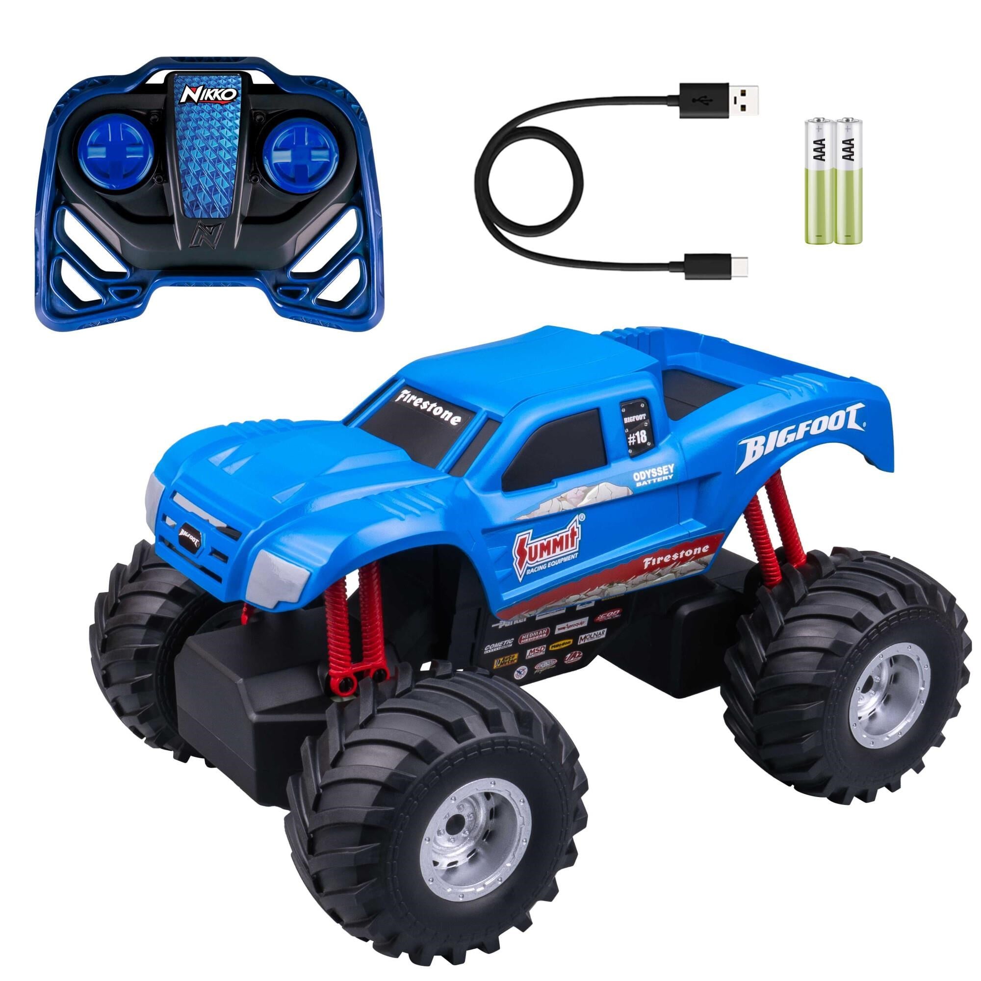 Nikko Bigfoot RC 1:14 Blue 28 cm - Ferngesteuert 10801