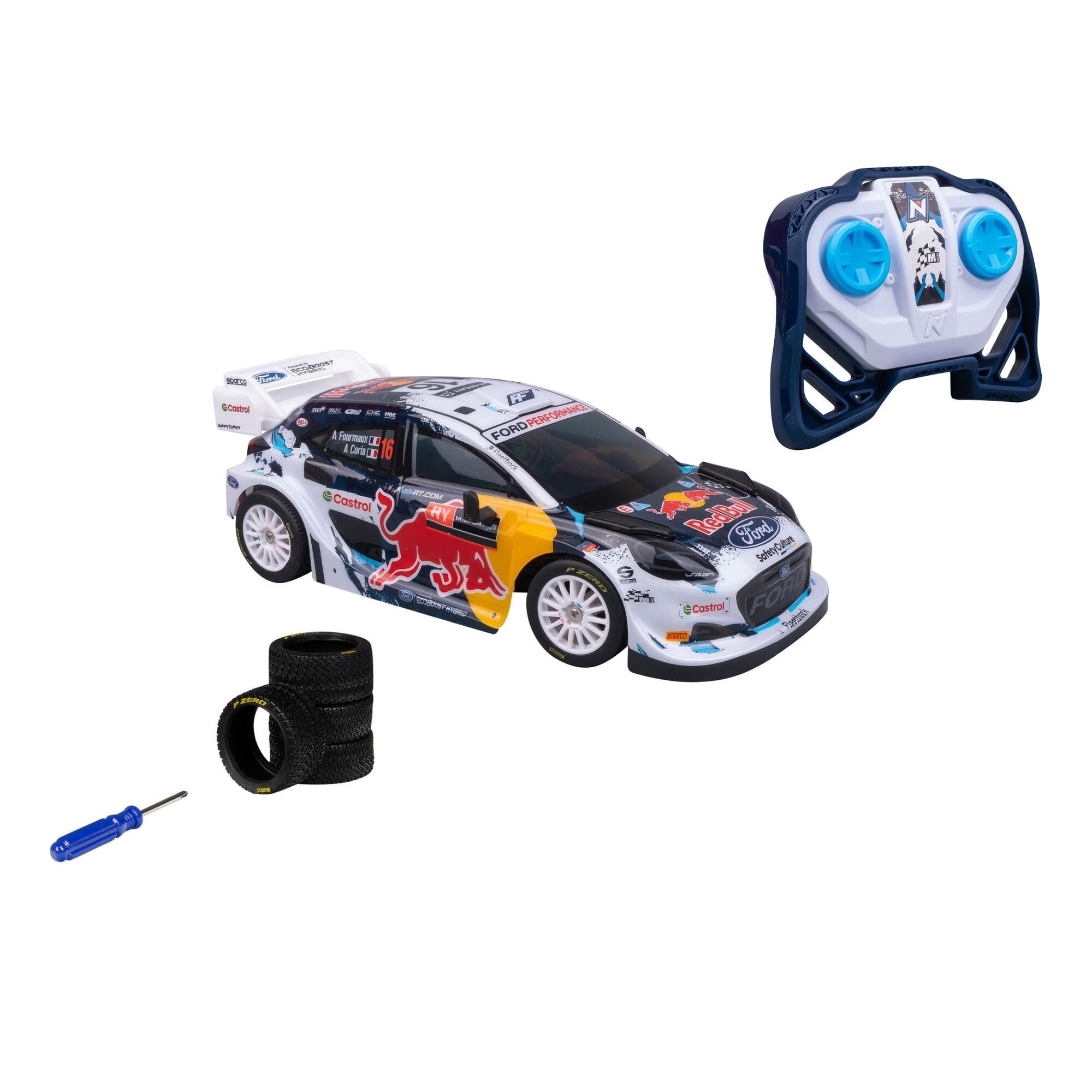 Nikko 1:16th Rally Series With Extra Tyres RC - M - Ferngesteuert 10661