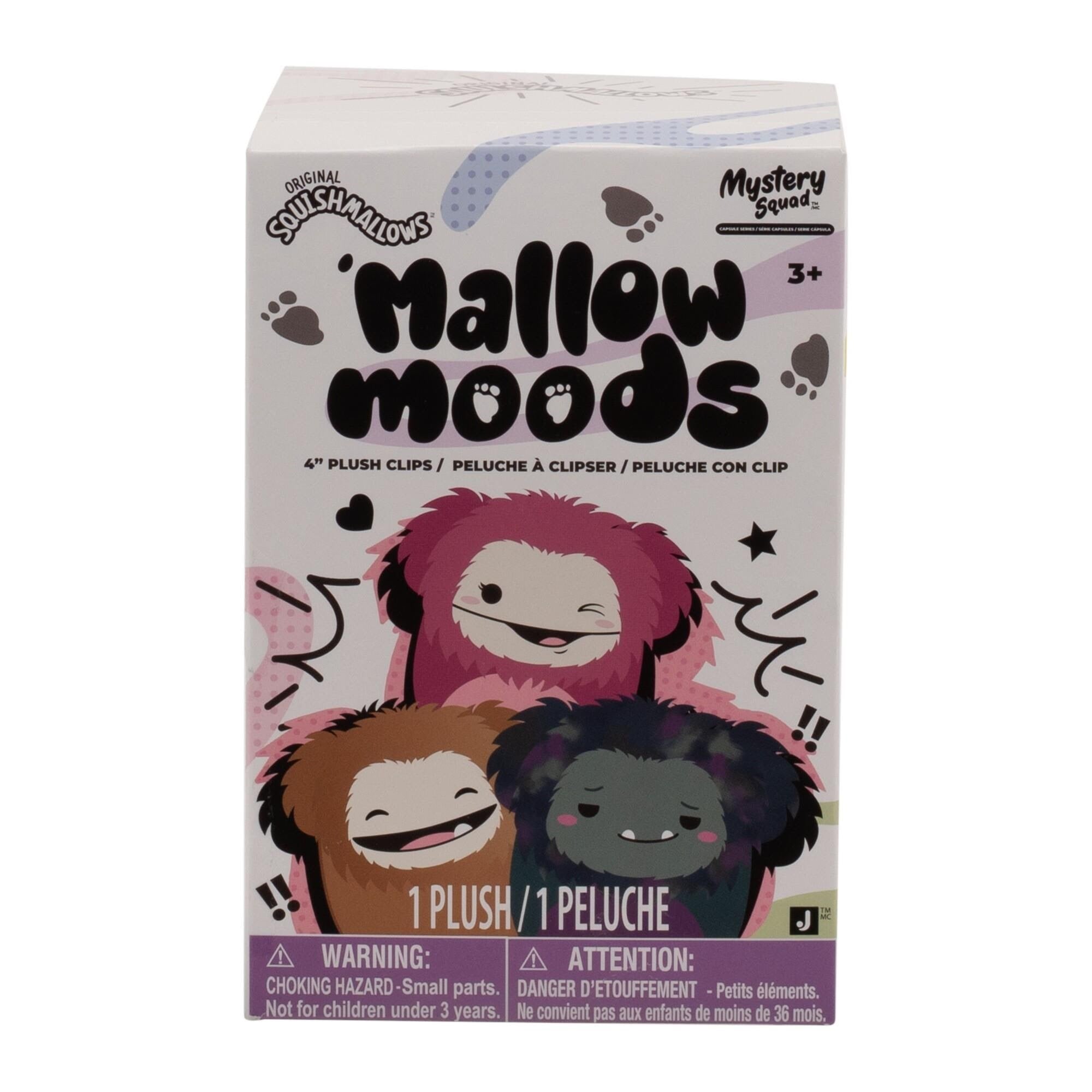 Squishmallows 10 cm Big Moods Clip On Mystery Box - Plush 281530