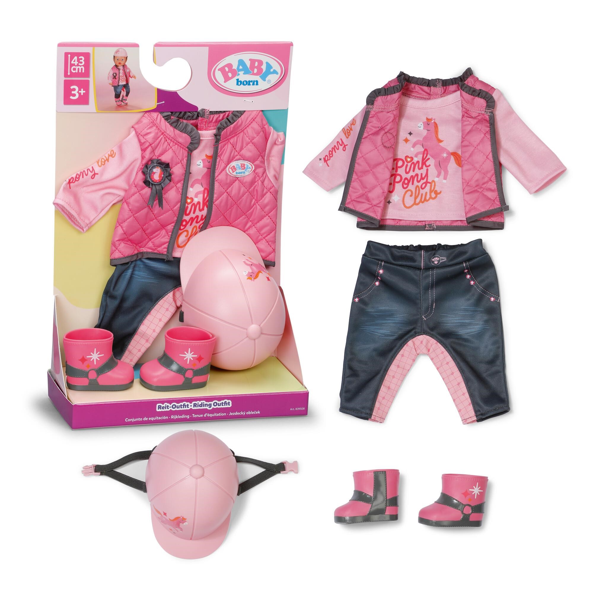 Baby Born Riding Outfit 43cm - Dolls Accessories