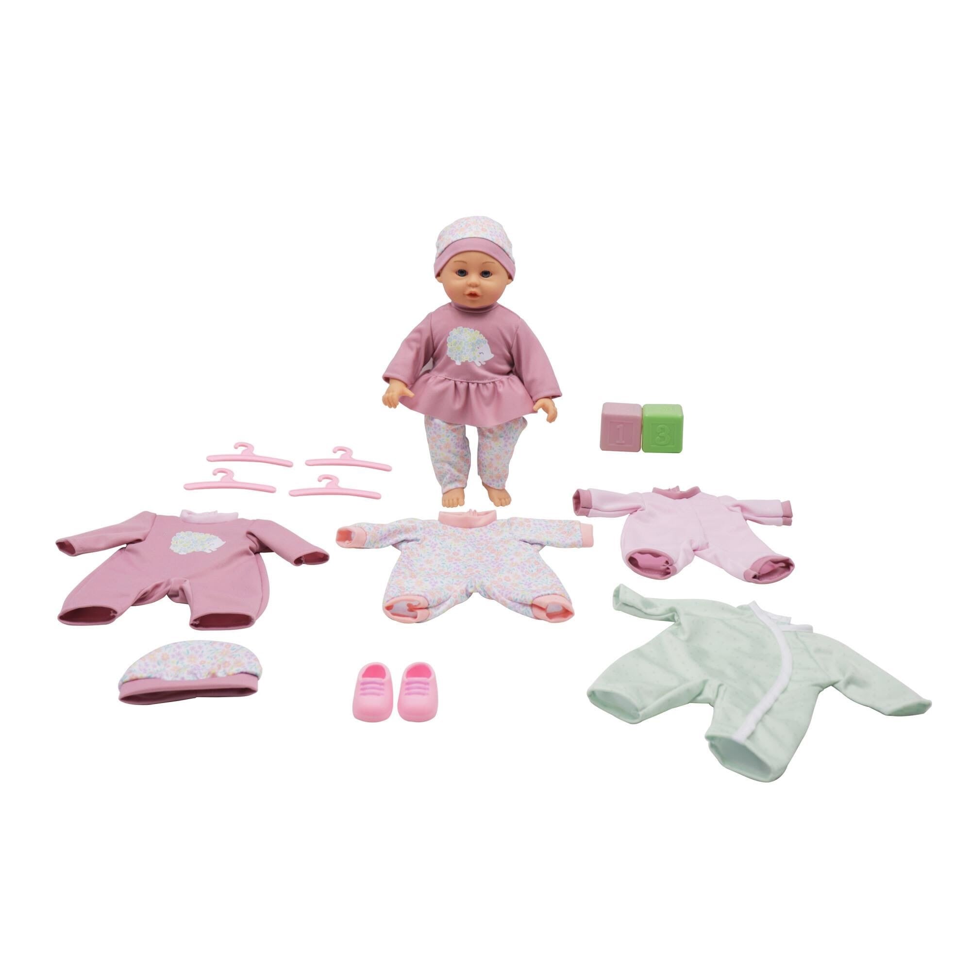 Happy Friend Isabella Soft Doll 35cm With Wardrobe - Dolls Accessories 504247