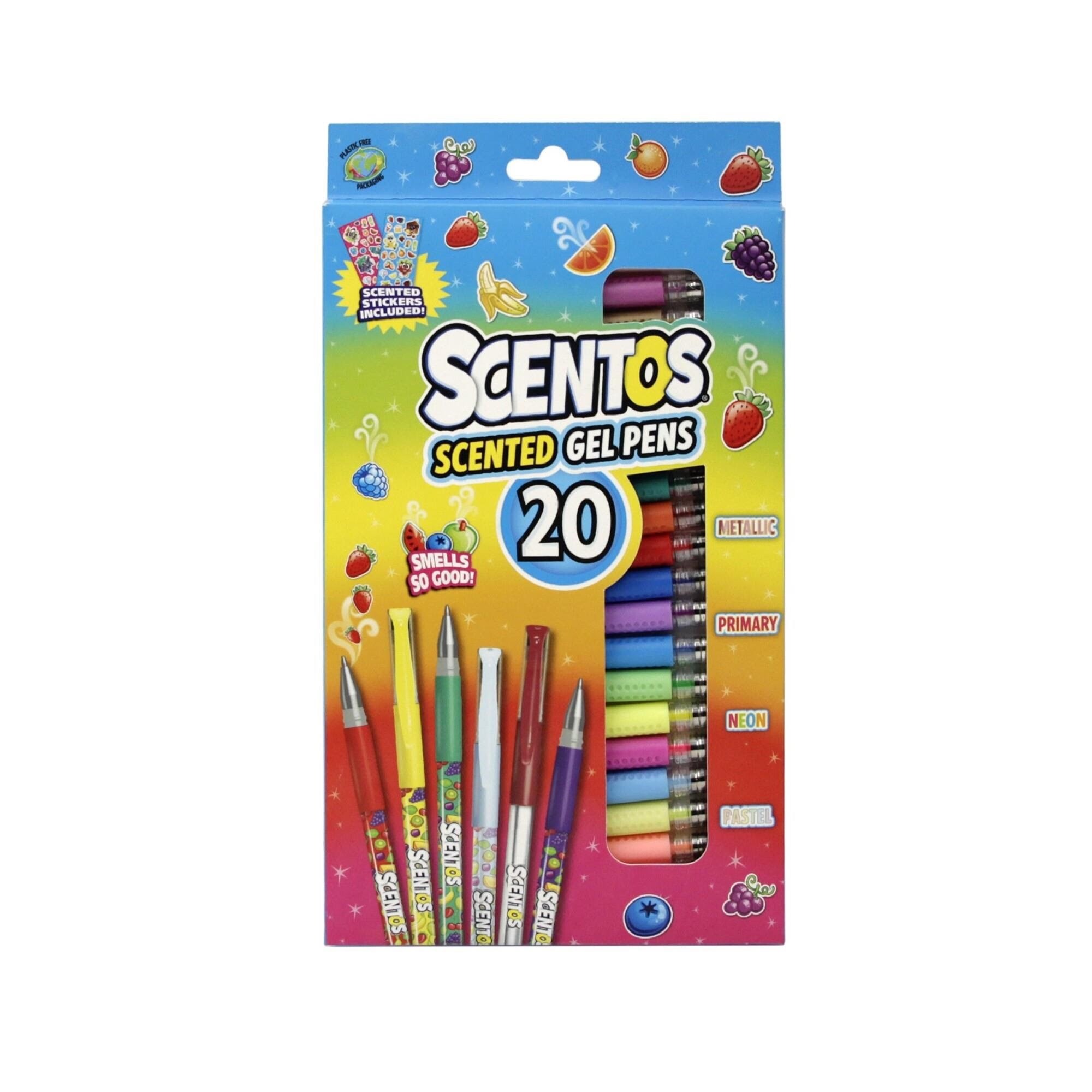 Scentos Gel Pens 20 Pcs Cdu - Kreativ Spiele 2621032
