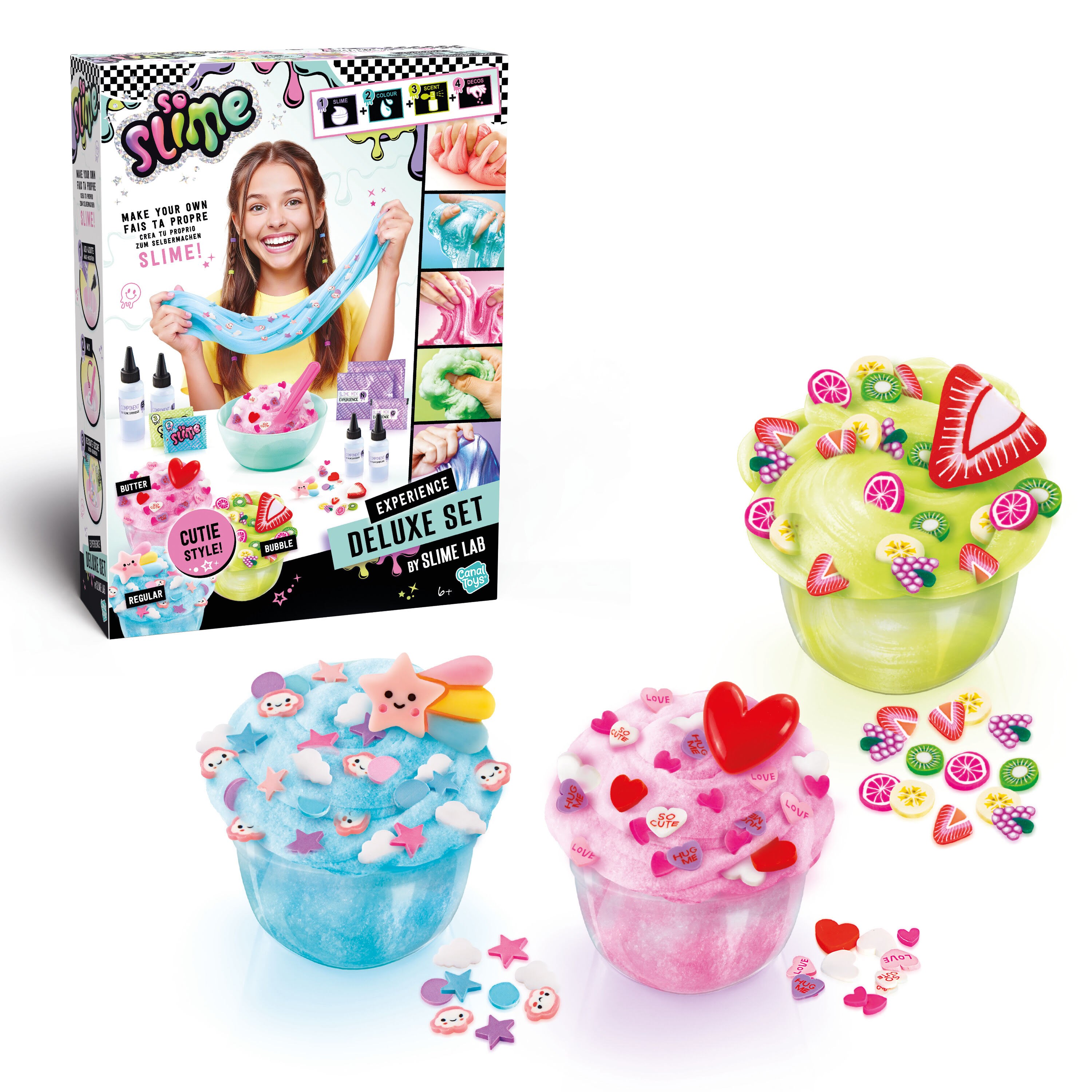 So Slime Slime Lab 3 Pack Kit - Kreativ Spiele