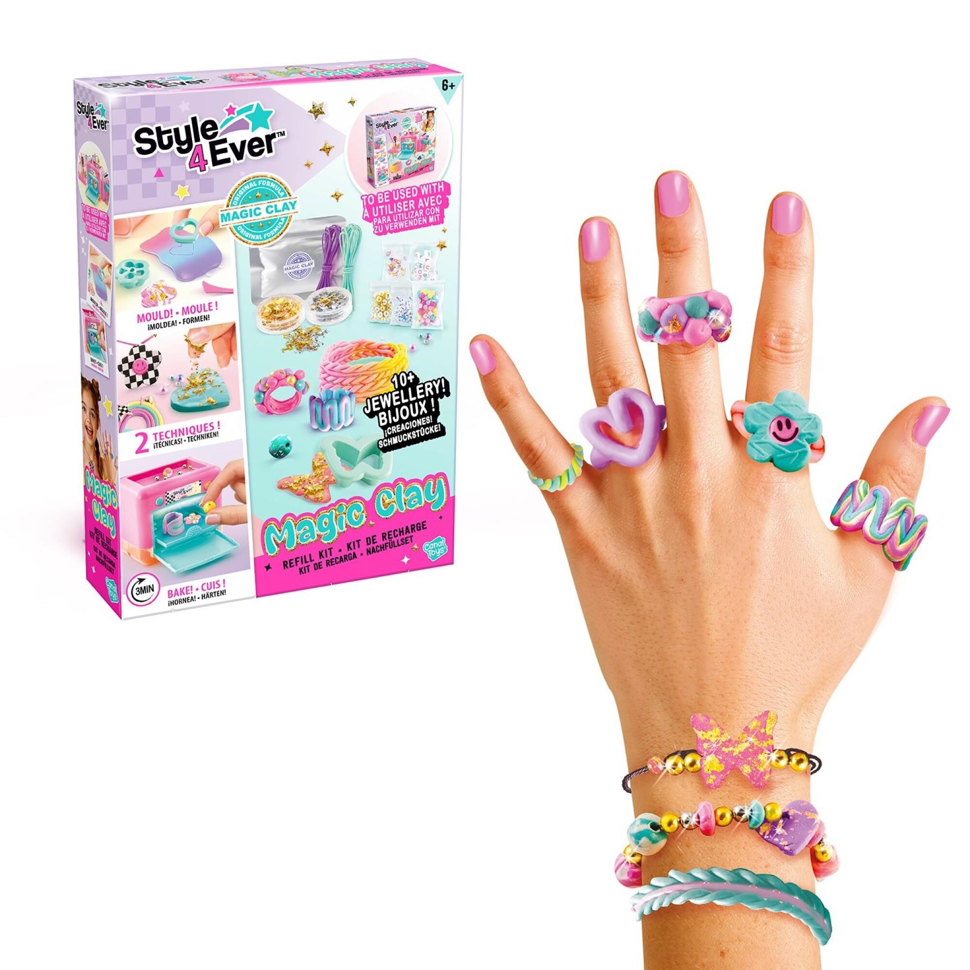 Style 4 Ever Magic Clay Refill Kit - Kreativ Spiele