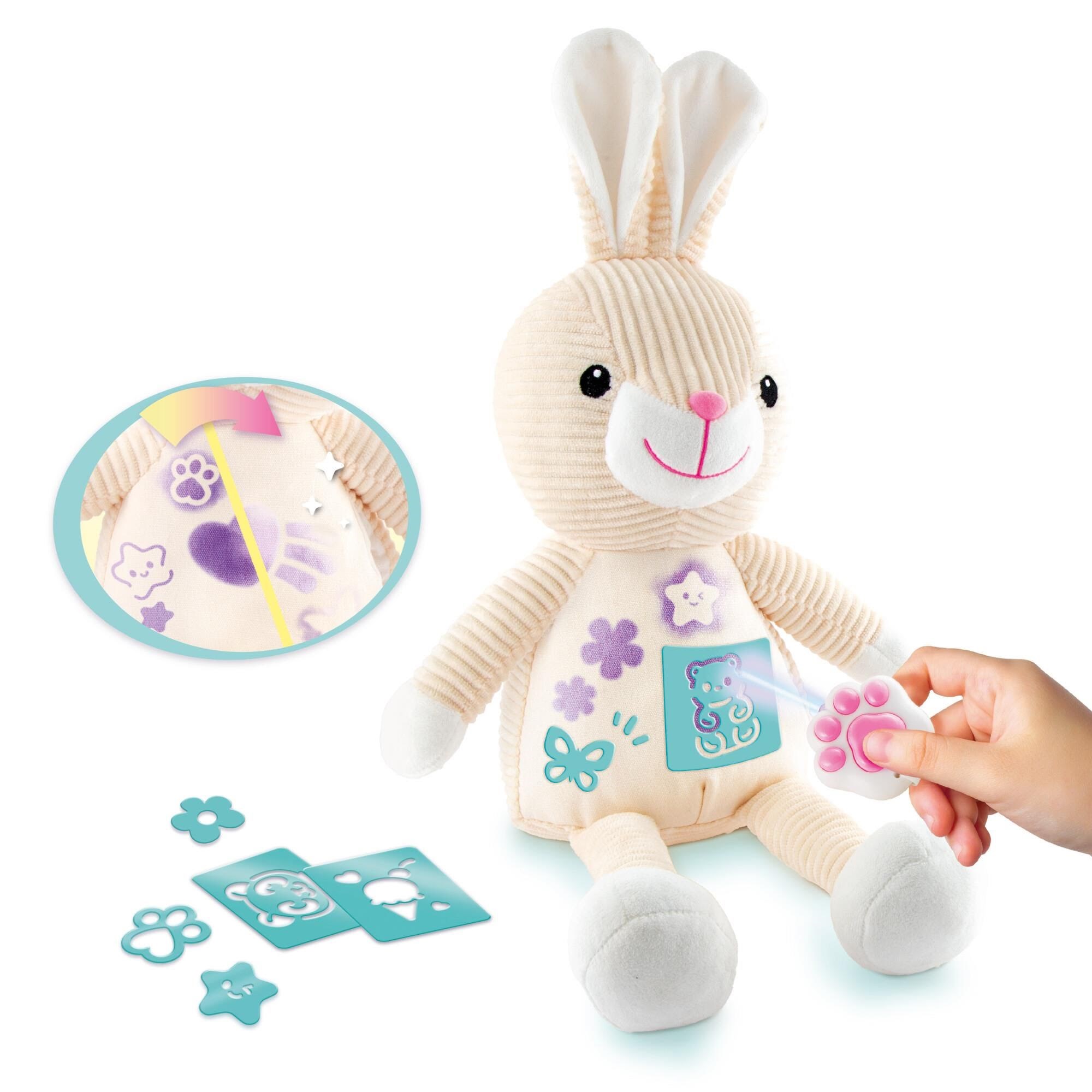 Airbrush Plush Magic Light Plush Kids Rabbit - Figuren
