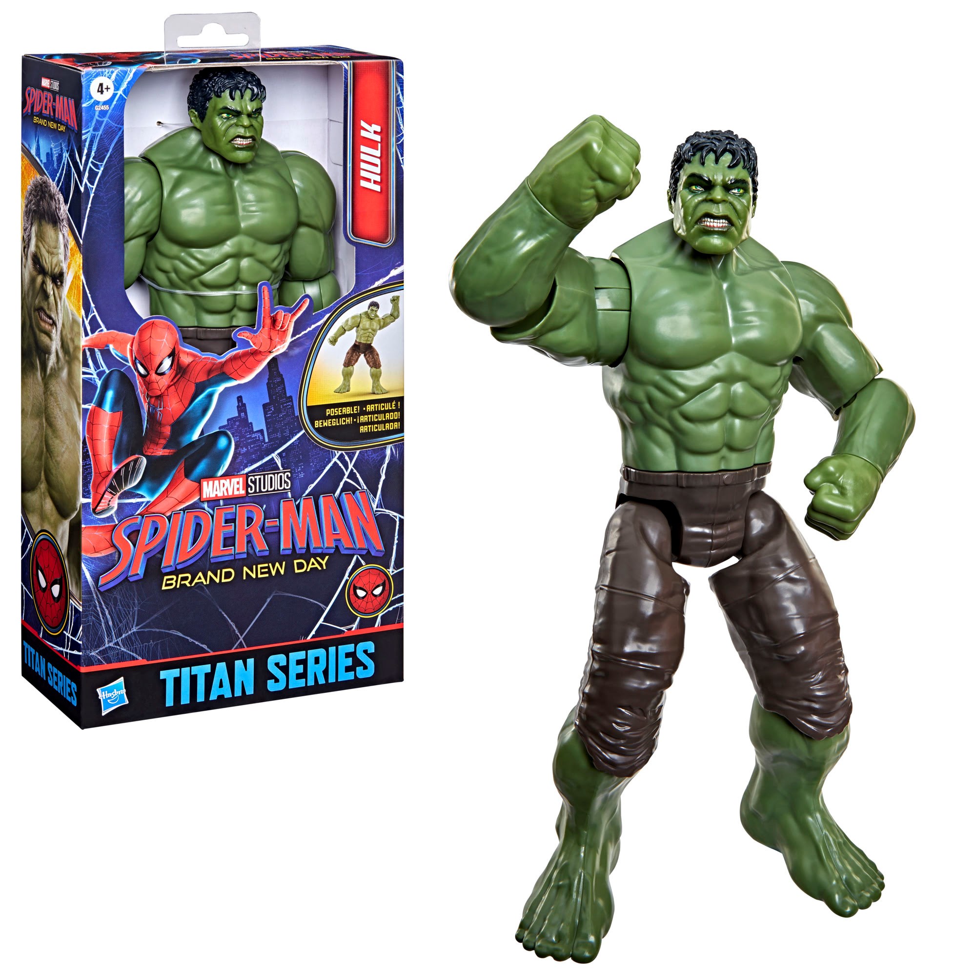 Spider-man Delux Titan Figure Hulk - Figuren