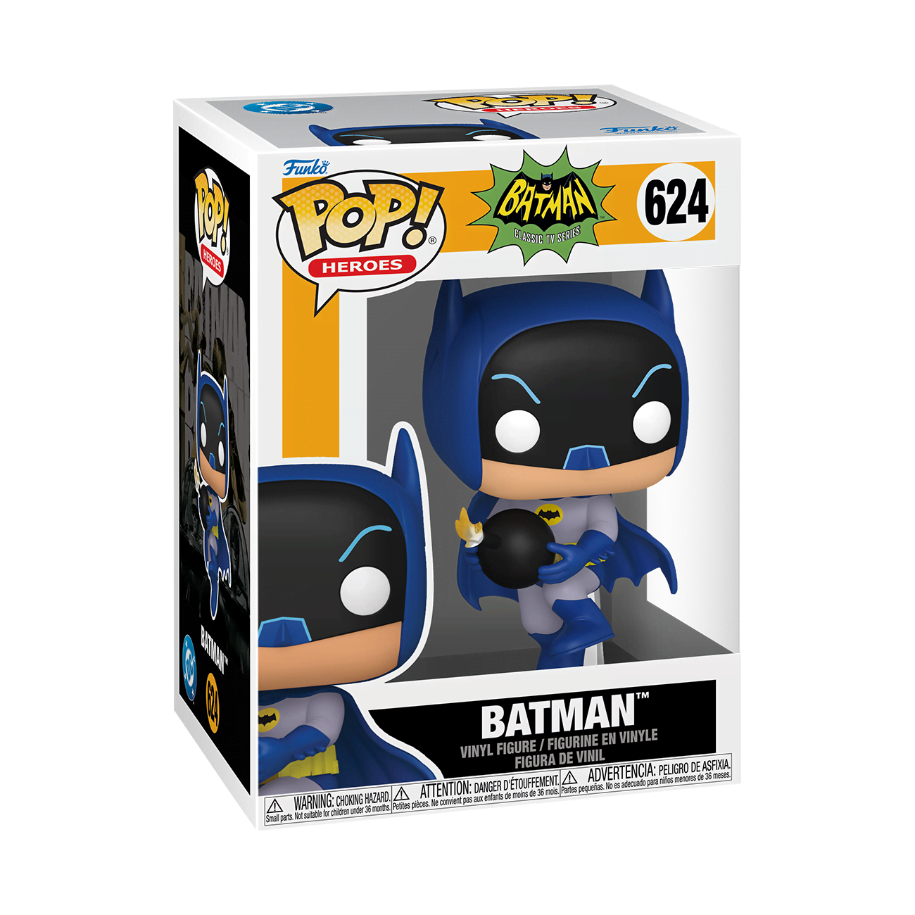 Funko! - Funko Pop Vinyl Batman 66 S2 Batman W/bomb - Figur - Merchandise 92469