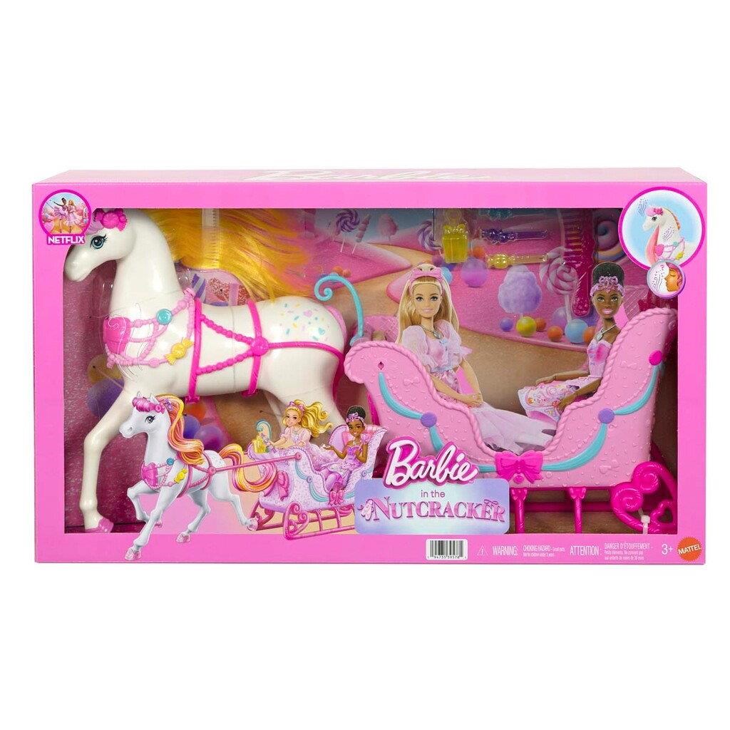 Barbie Nutcracker Horse & Sled - Dolls Accessories