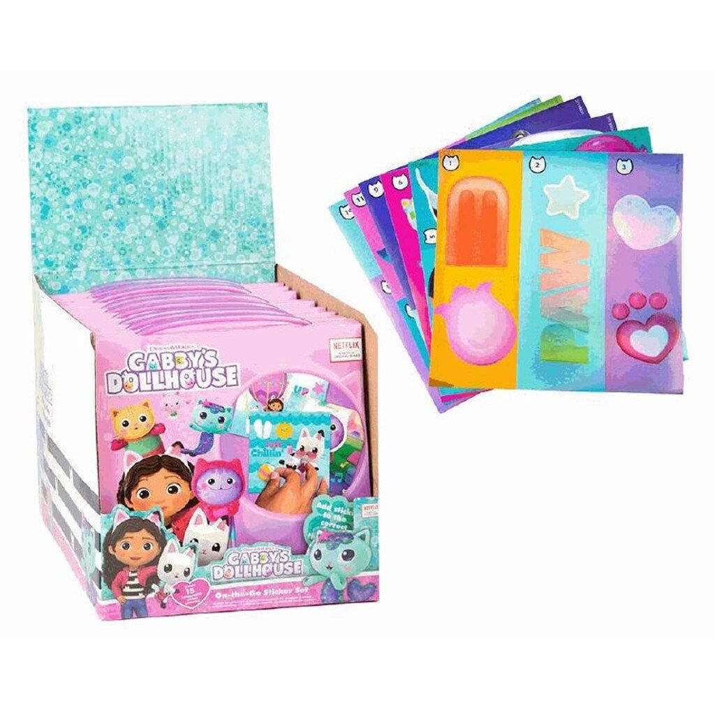 Gabby's Dollhouse On The Go Sticker Set - Kleine Mitbringsel Fuer Kinder