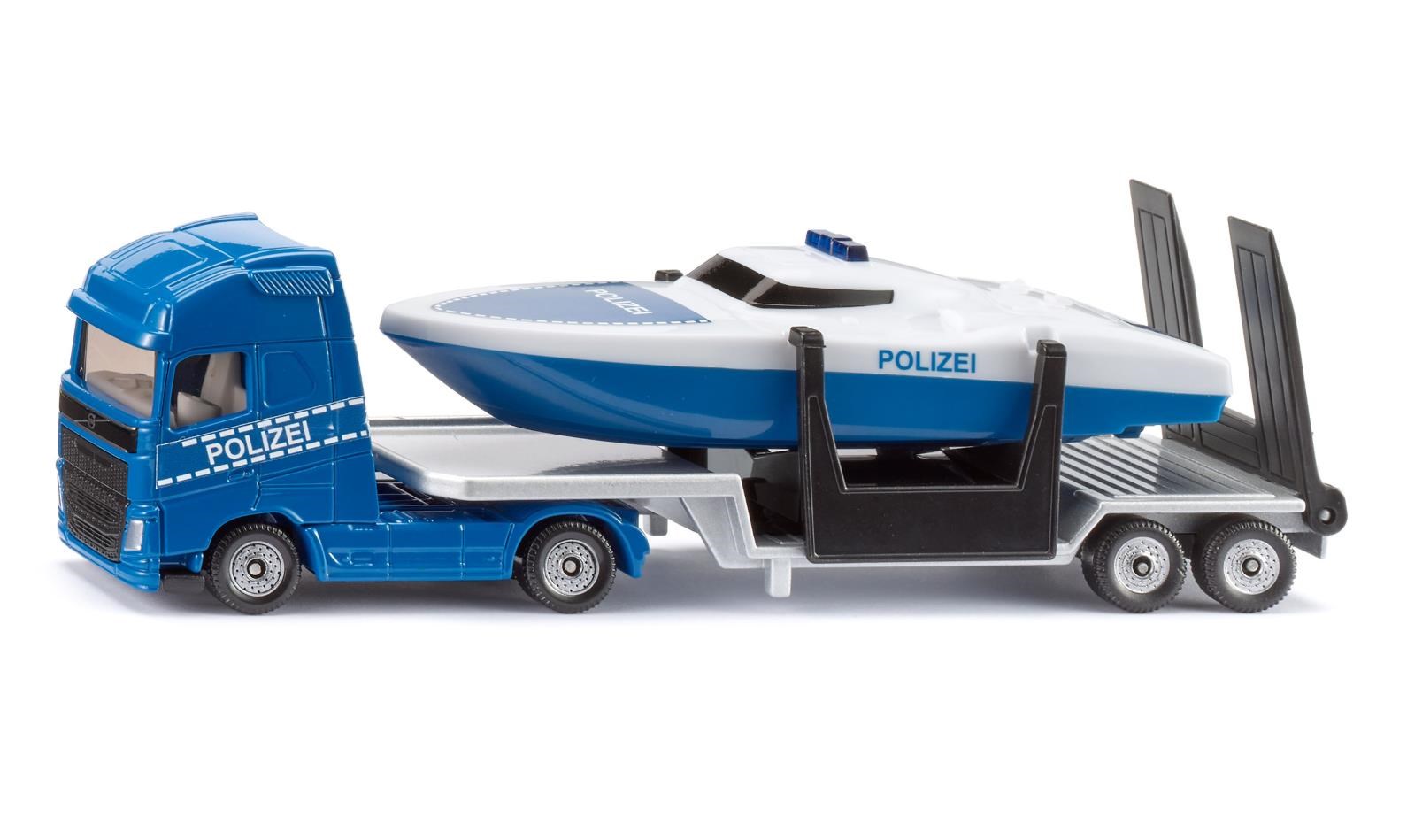 Siku 1:87 Volvo Truck With Boat - Spielzeugauto