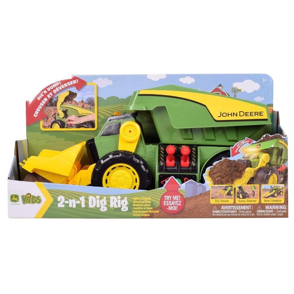 John Deere Maxx Power 2-n-1 Dig Rig - Spielzeugauto