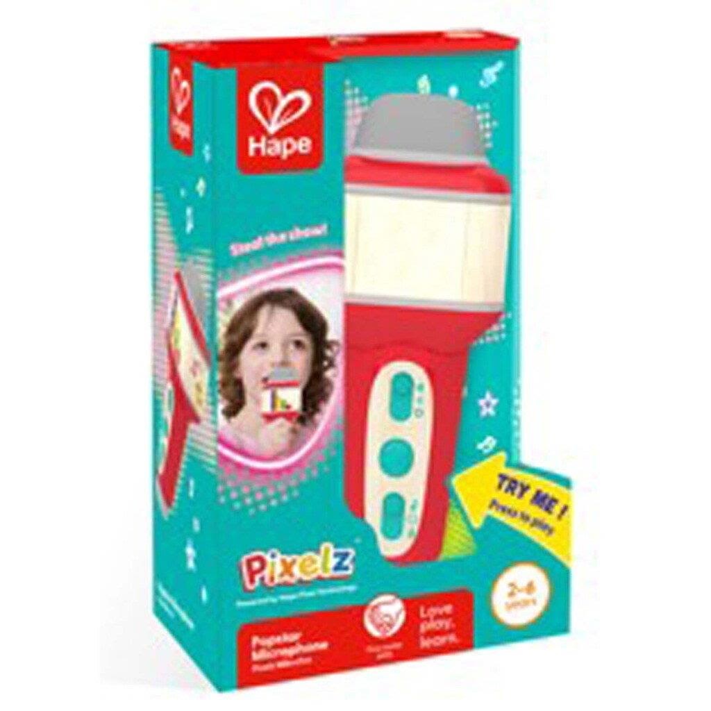 Hape Pixelz Popstar Microphone - Baby Spielzeug