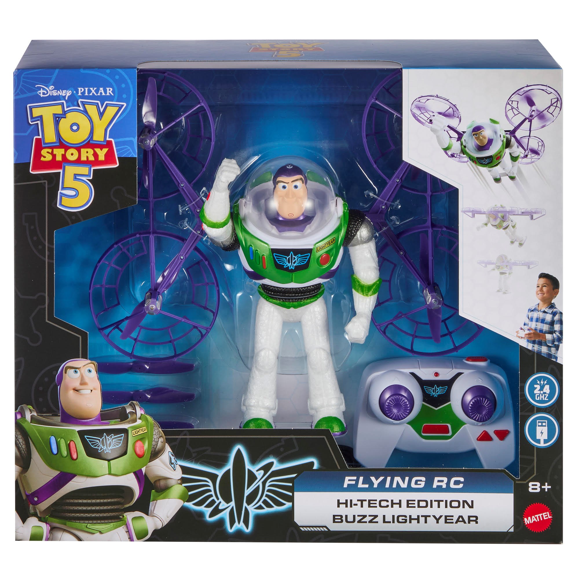 Toy Story 5 Flying Hi-tech Buzz Lightyear RC - Ferngesteuert