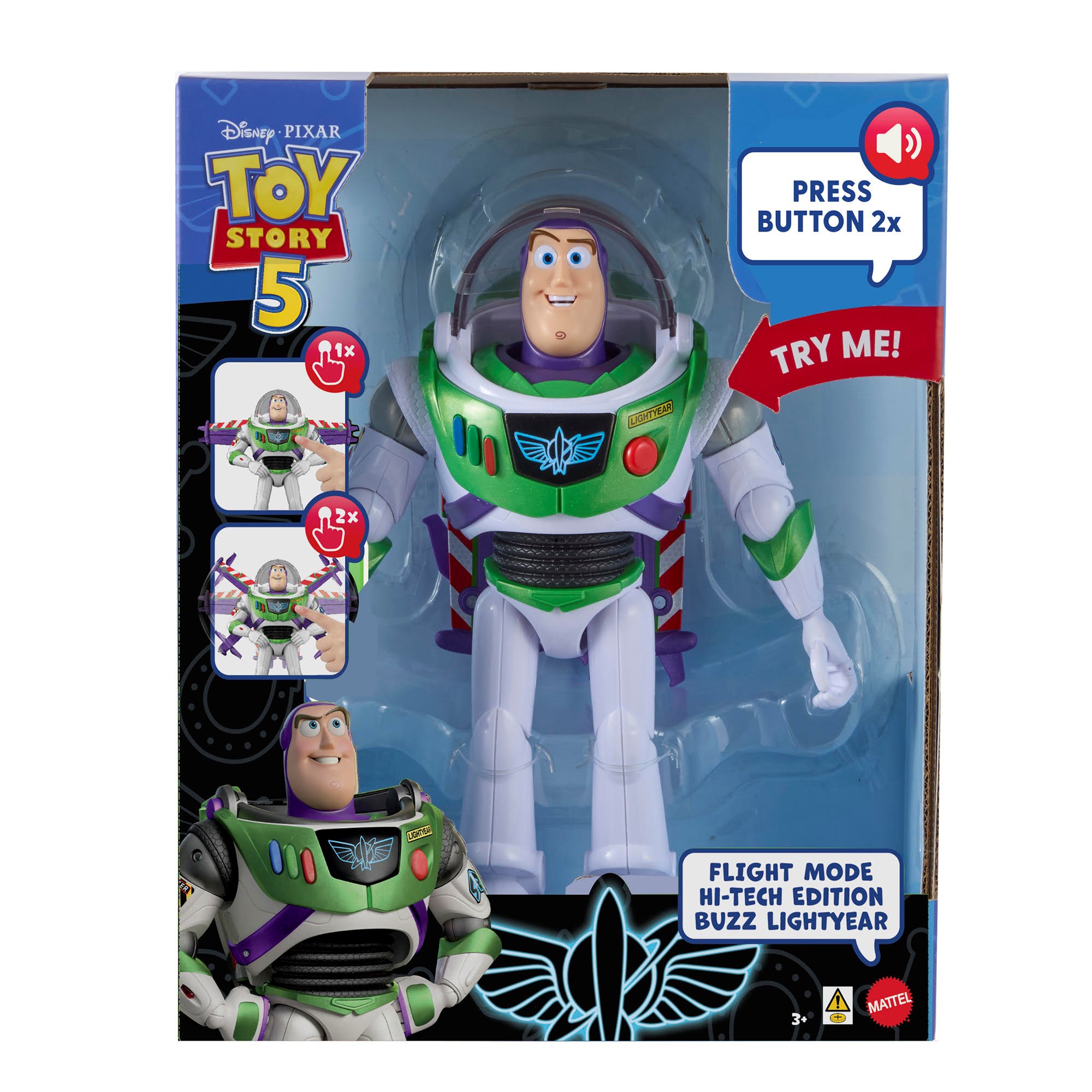 Toy Story 5 Launch Ready Hi-tech Buzz 30cm - Figuren Jkl97