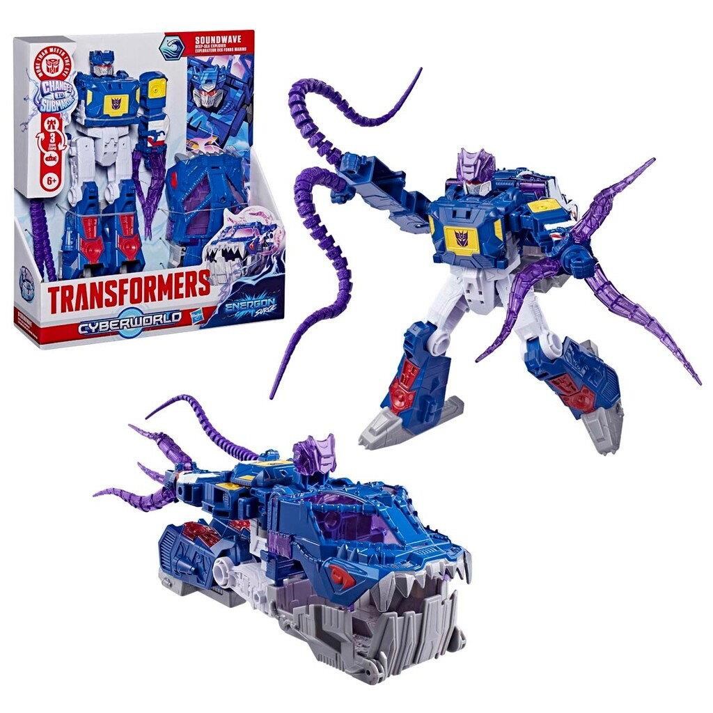 Transformers Cyberworld Soundwave Deep Sea Expl. - Figuren