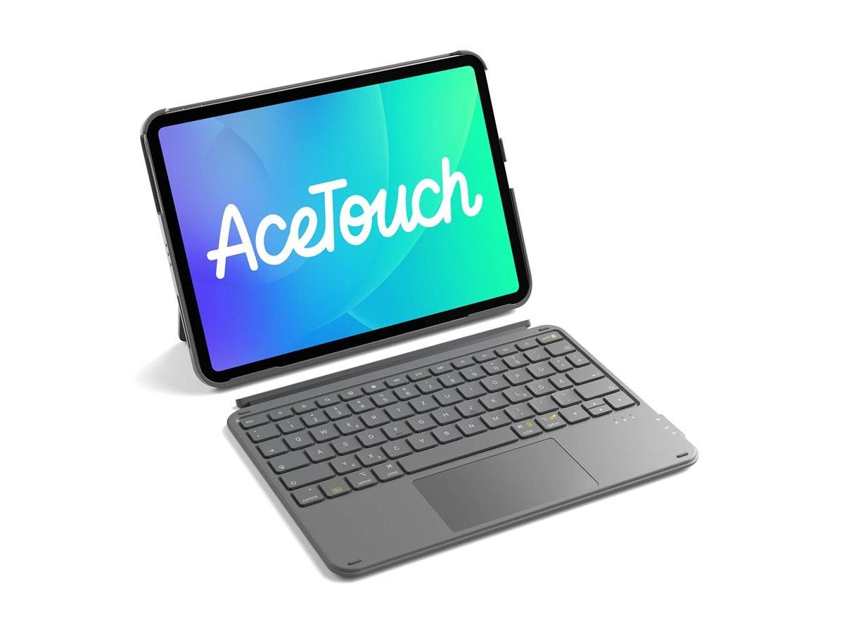 Inateck Kb04122 - Ipad 11" Keyboard Case | Detachable | Trackpad | Gray - Tastatur - Grau - Tastaturen