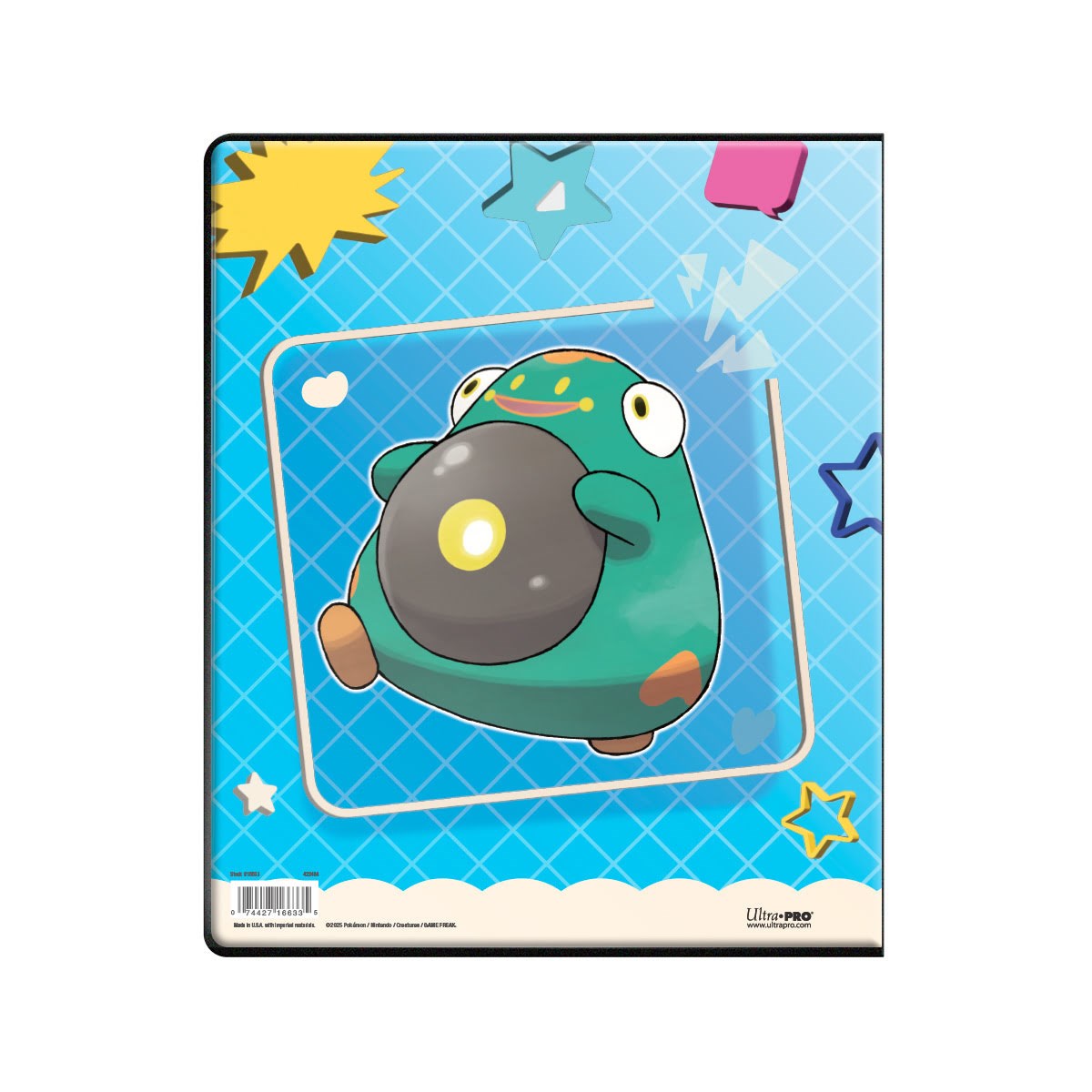 Pokemon Tcg Portfolio 9-p Iono & Bellibolt Ult16633