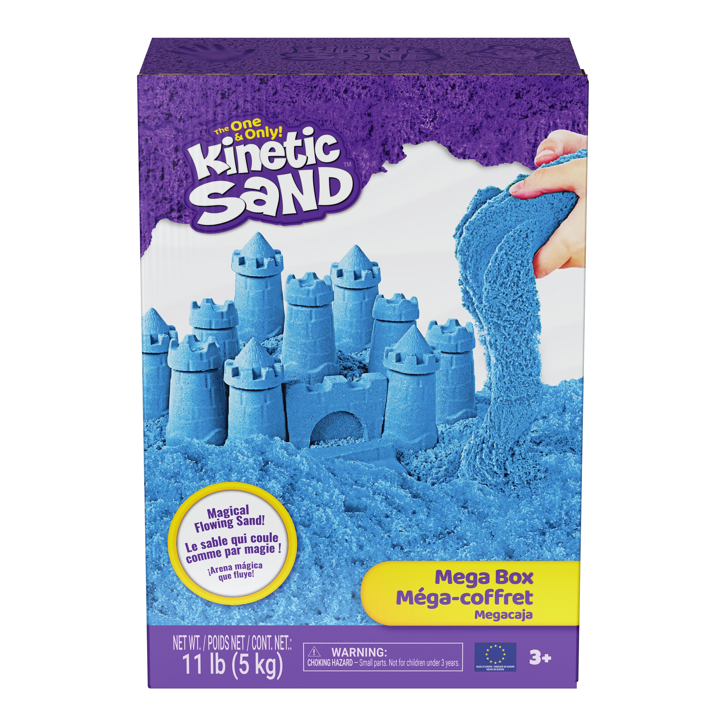 Kinetic Sand Blue Sand 5 kg - Kreativ Spiele 71606 / 6077239