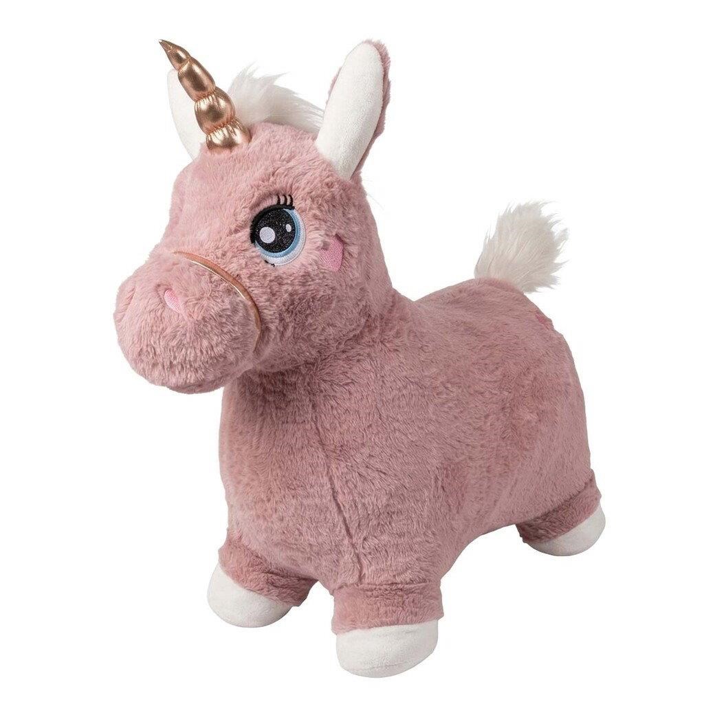 Krea Hop And Bounce Plush Unicorn Rose Col. - Kreativ Spiele