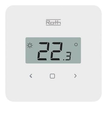 Roth Touchline SL Raumthermostat Mit Display - Fussbodenheizung