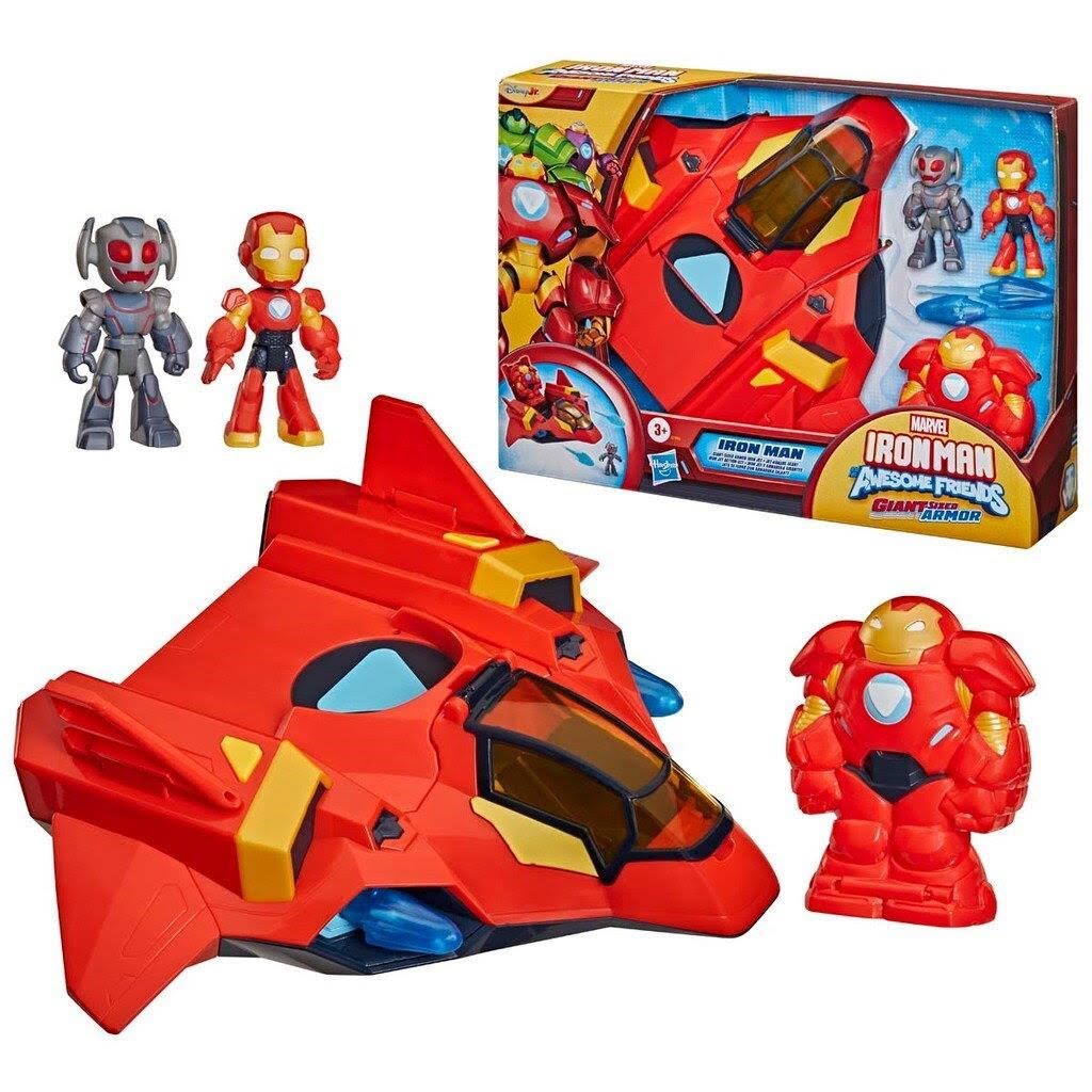 Iron Man & Friends Giant Armor Jet - Figuren G19945l0
