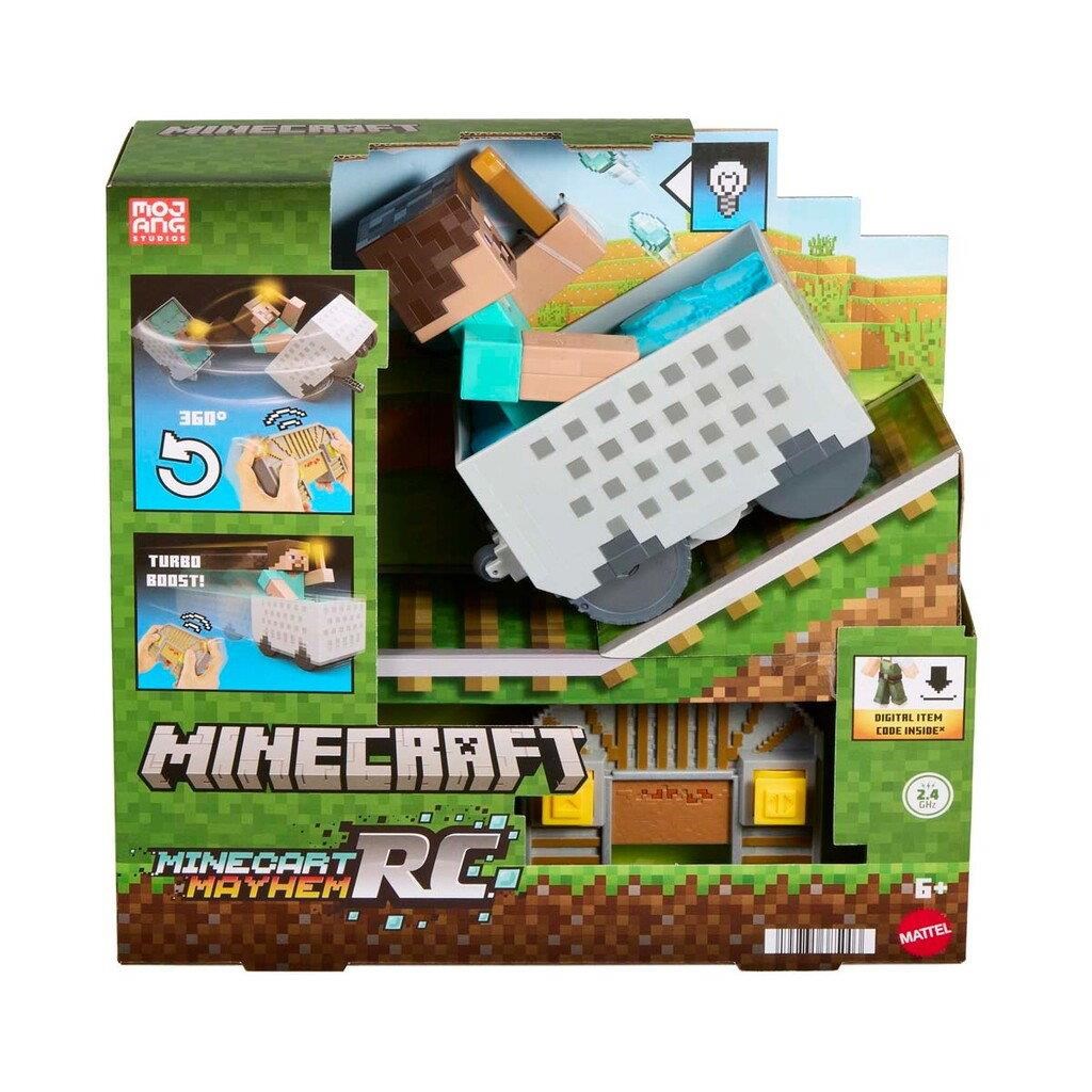 Minecraft RC Steve With Minecart - Figuren Jmt40